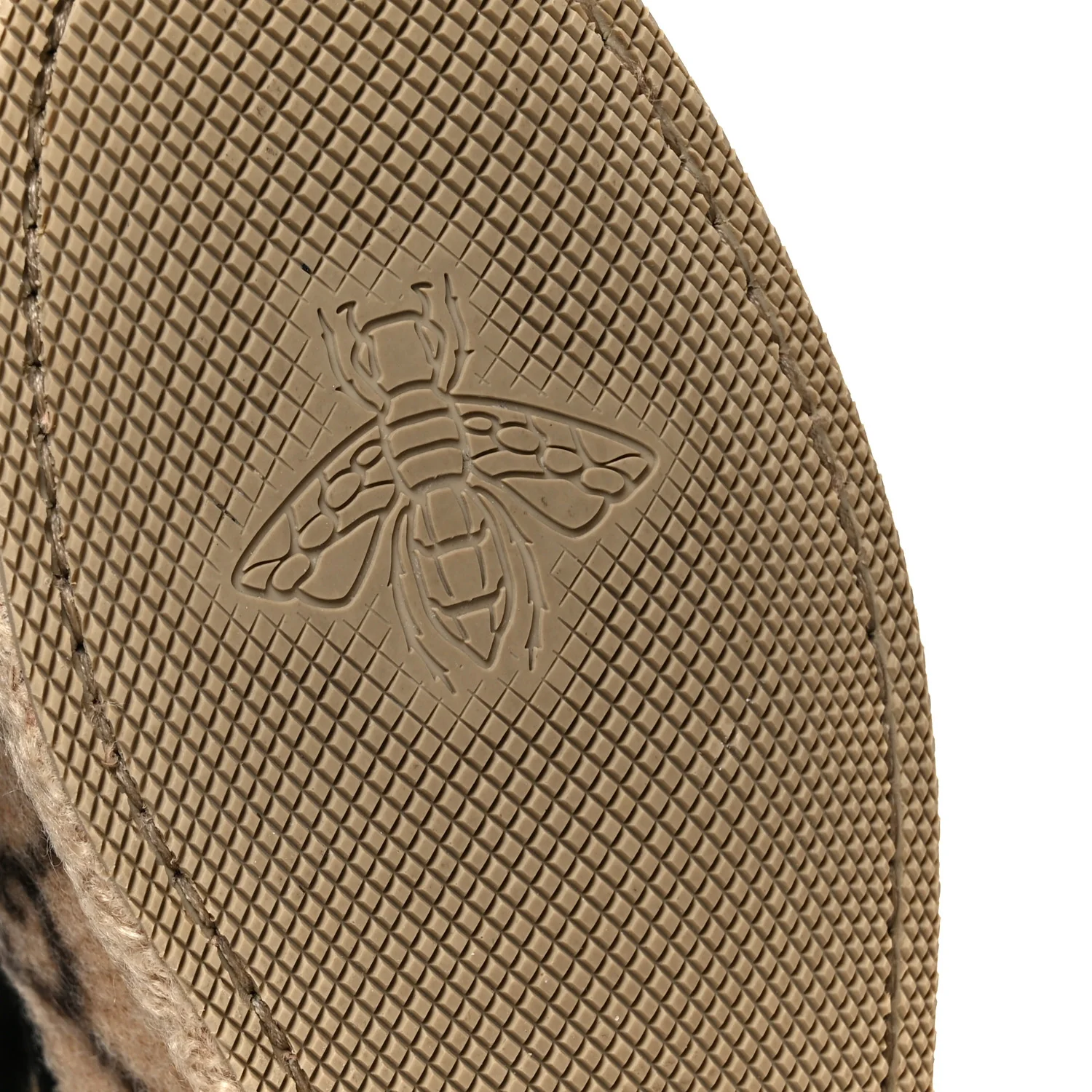 Covered Wool GG Monogram Womens Fria Horsebit Loafers 35.5 Beige Ebony Black Butterscotch - Image 9