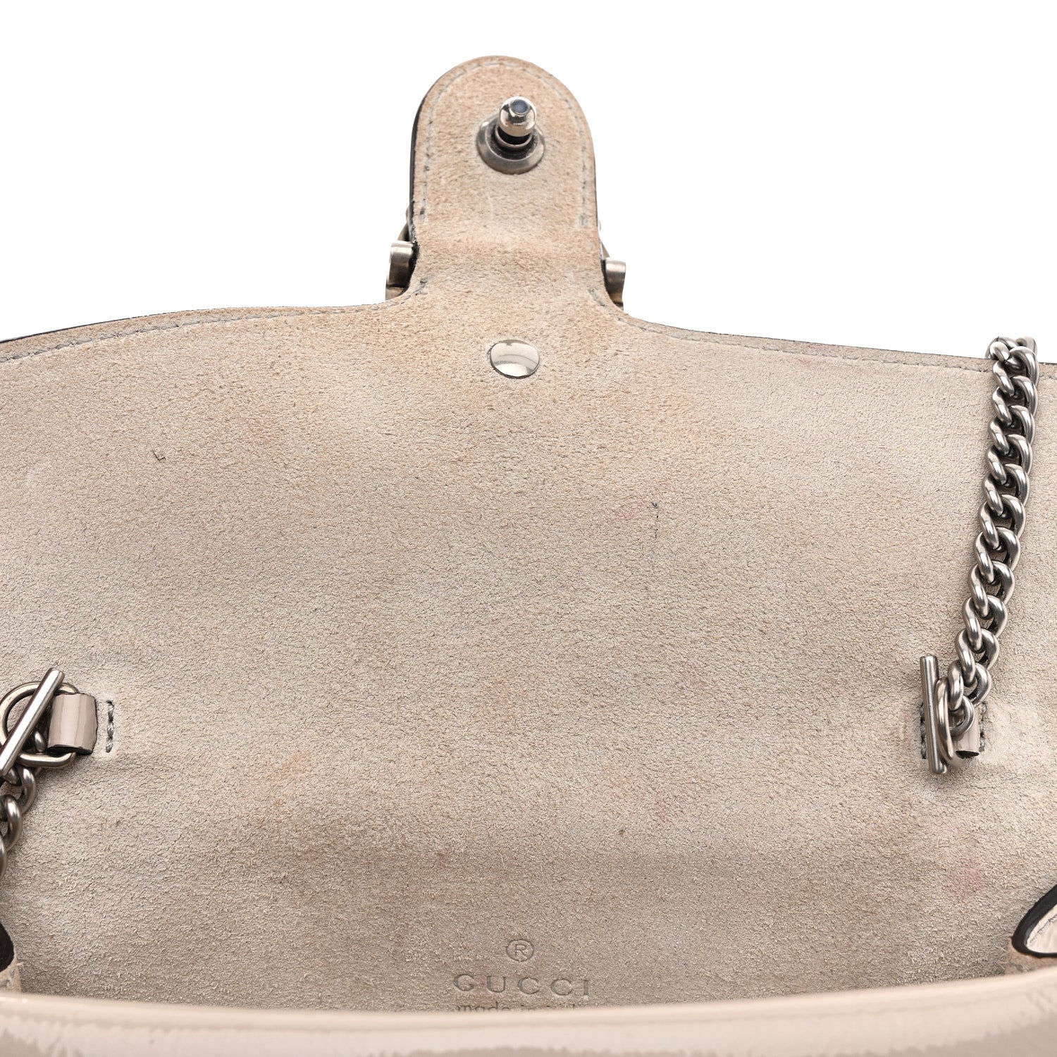 Crinkled Patent Mini Dionysus Shoulder Bag Sphinx - Image 11