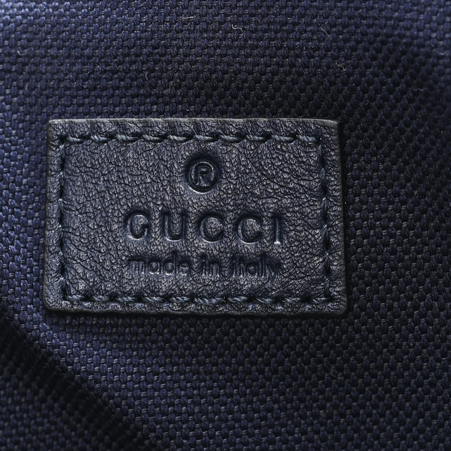 Denim Monogram Camouflage Large Backpack Blue - Image 5