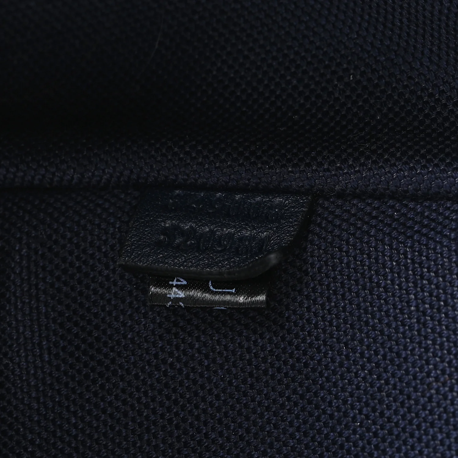 Denim Monogram Camouflage Large Backpack Blue - Image 6