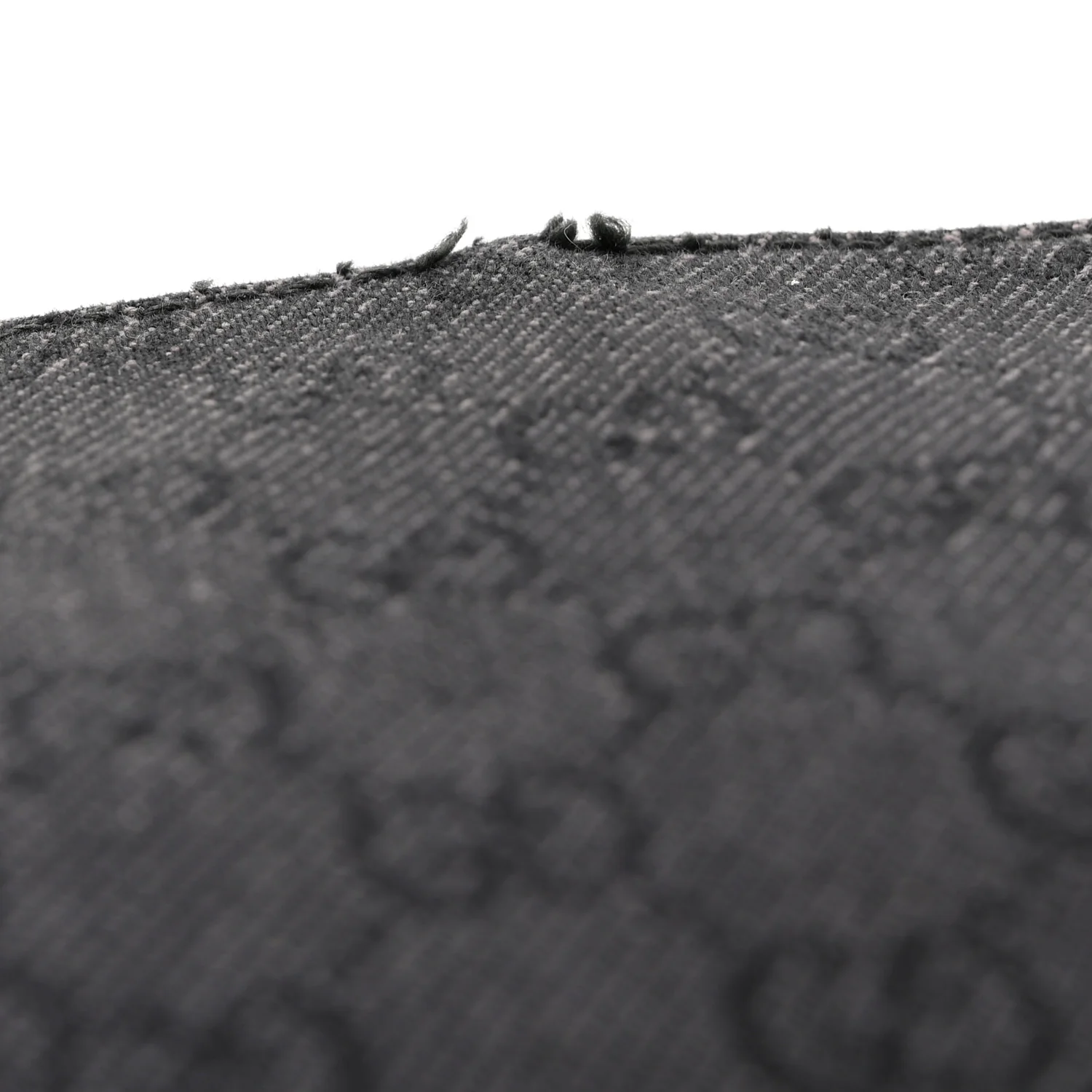 Denim Monogram Flat Messenger Bag Black - Image 12