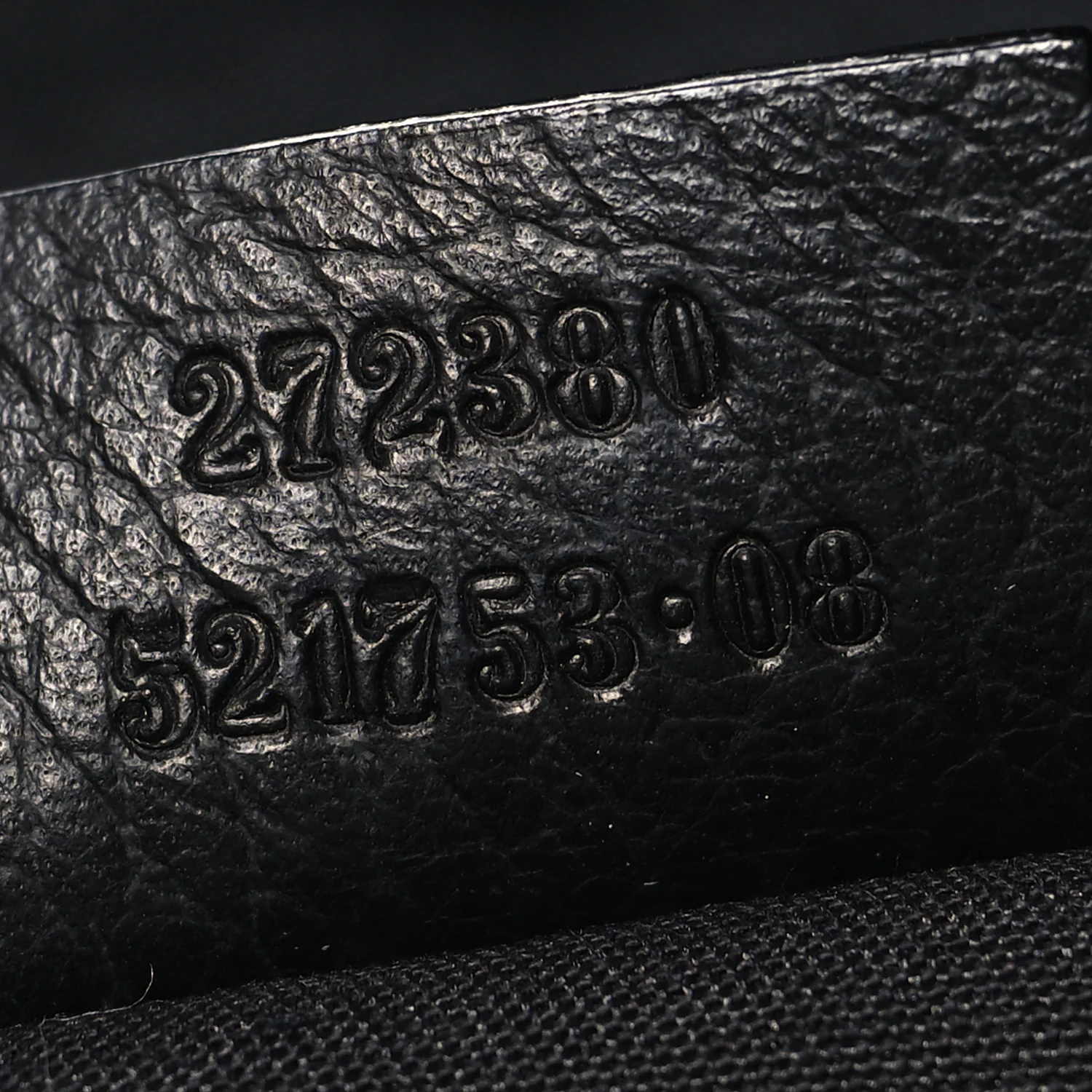 Denim Monogram Large Half Moon Hobo Black - Image 7