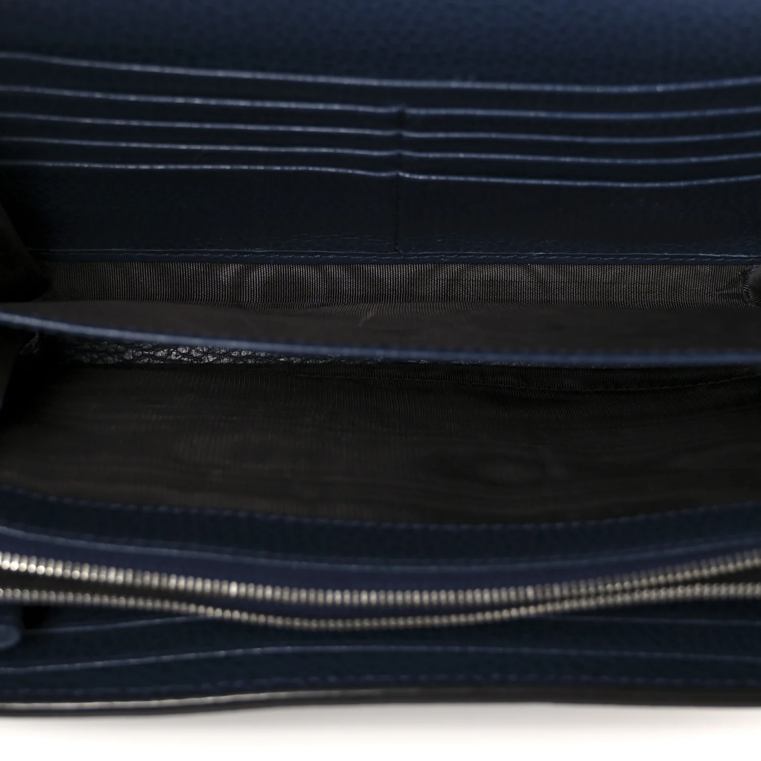 Dollar Calfskin Crystal Mini Dionysus Chain Wallet Blue Agata Black Diamond - Image 5