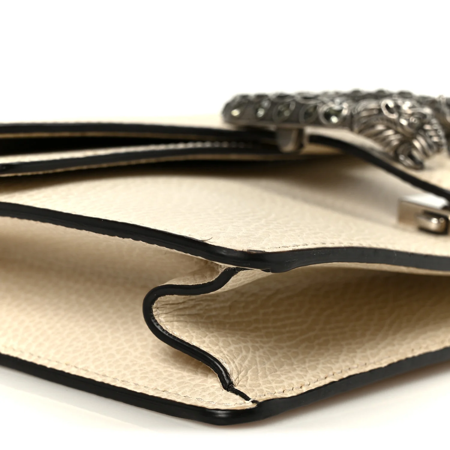 Dollar Calfskin Crystal Small Dionysus Shoulder Bag Mystic White - Image 10