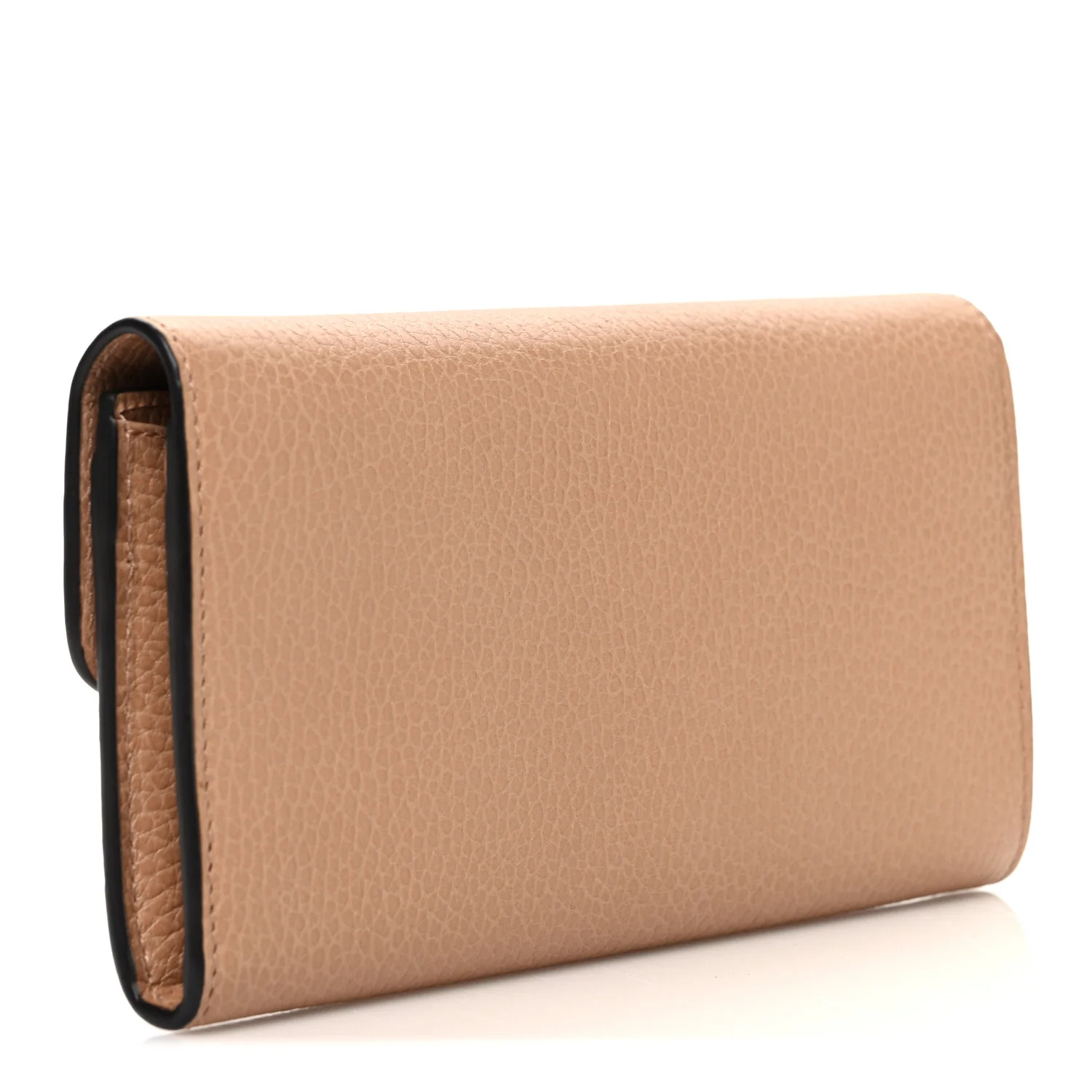 Dollar Calfskin Interlocking G Continental Wallet Camelia - Image 3