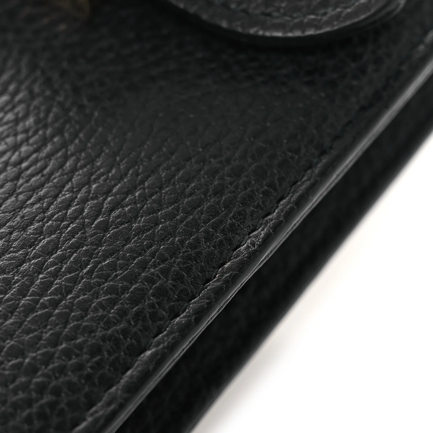 Dollar Calfskin Interlocking G Shoulder Bag Black - Image 13
