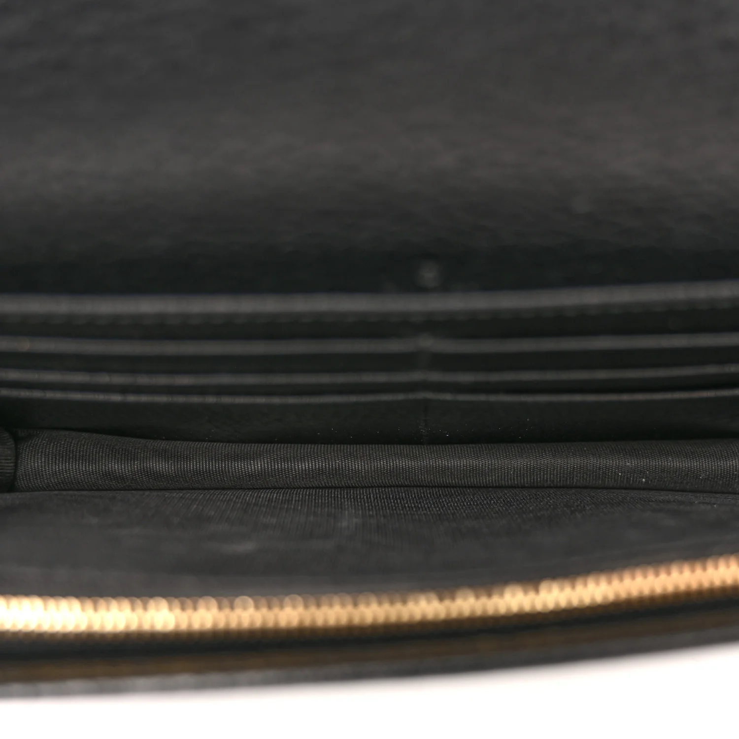 Dollar Calfskin Mini GG Marmont Chain Wallet Black - Image 5