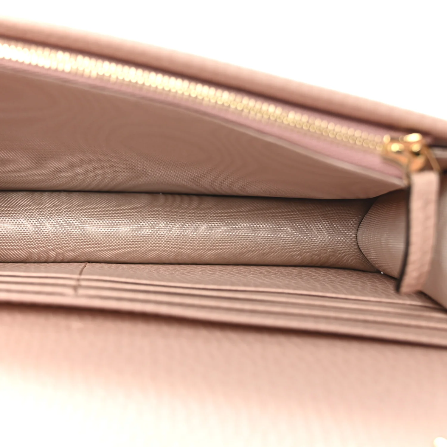 Dollar Calfskin Mini GG Marmont Chain Wallet Box Pink - Image 5
