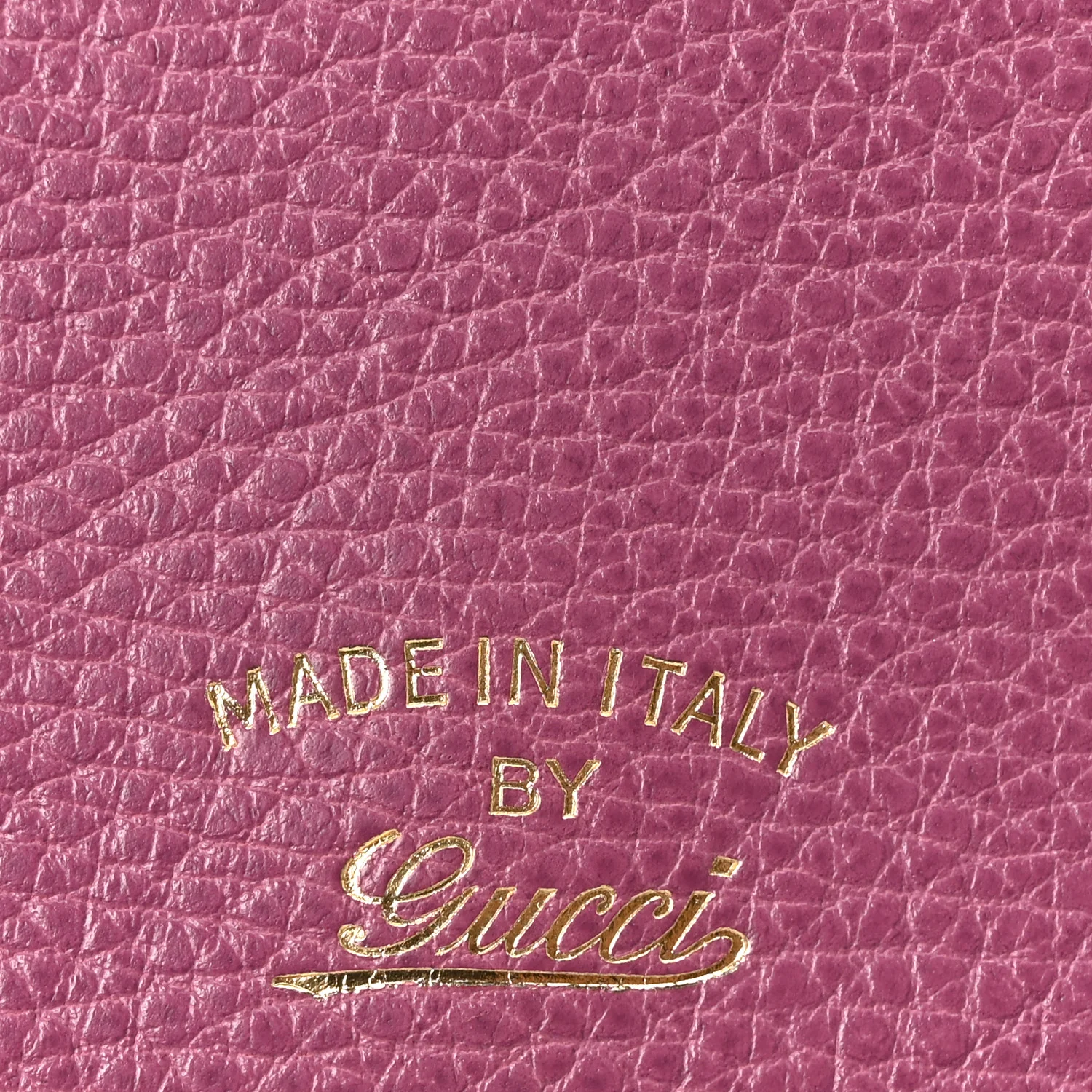 Dollar Calfskin Mini Swing Wallet Bag Purple - Image 6