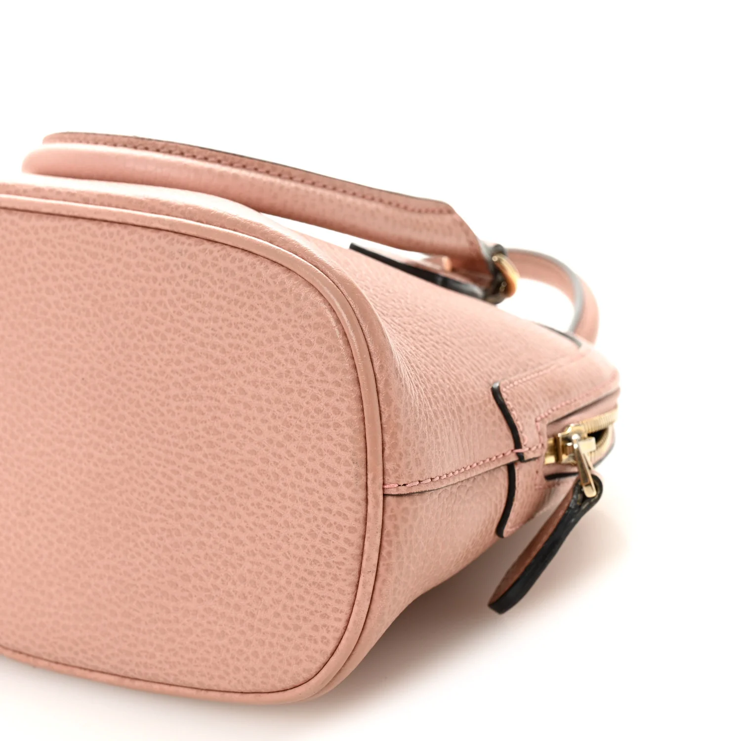Dollar Calfskin Small GG Charm Dome Bag Soft Pink - Image 10