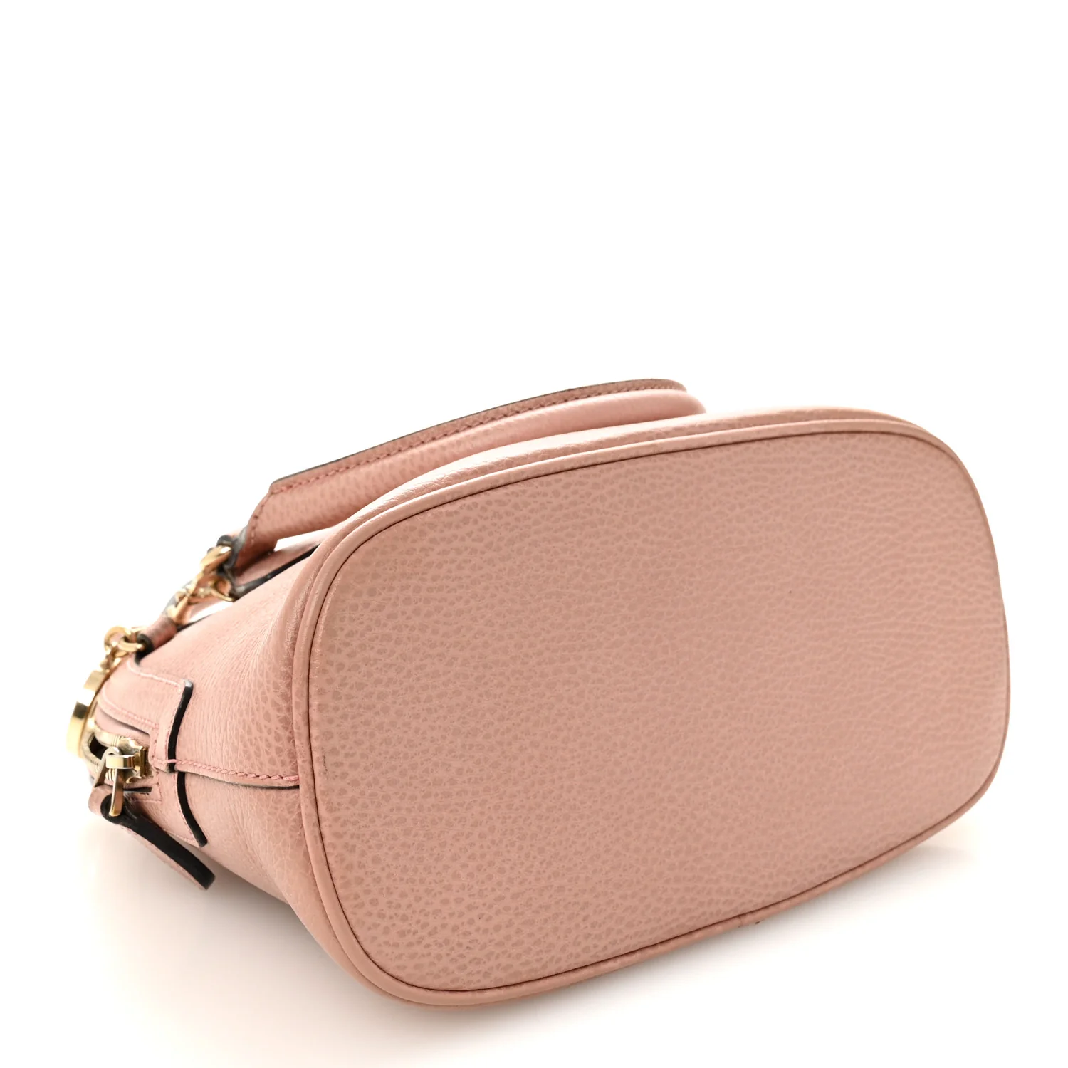 Dollar Calfskin Small GG Charm Dome Bag Soft Pink - Image 4