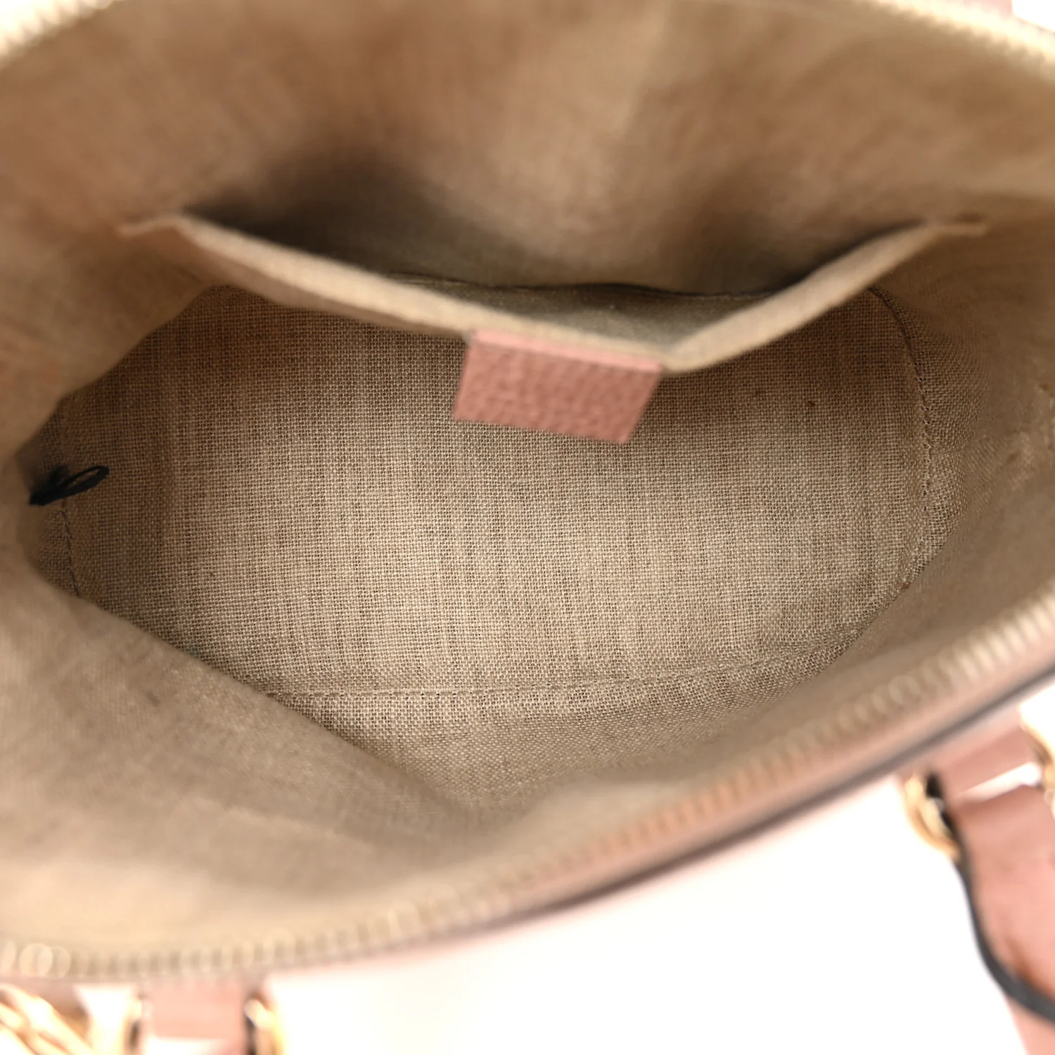Dollar Calfskin Small GG Charm Dome Bag Soft Pink - Image 5