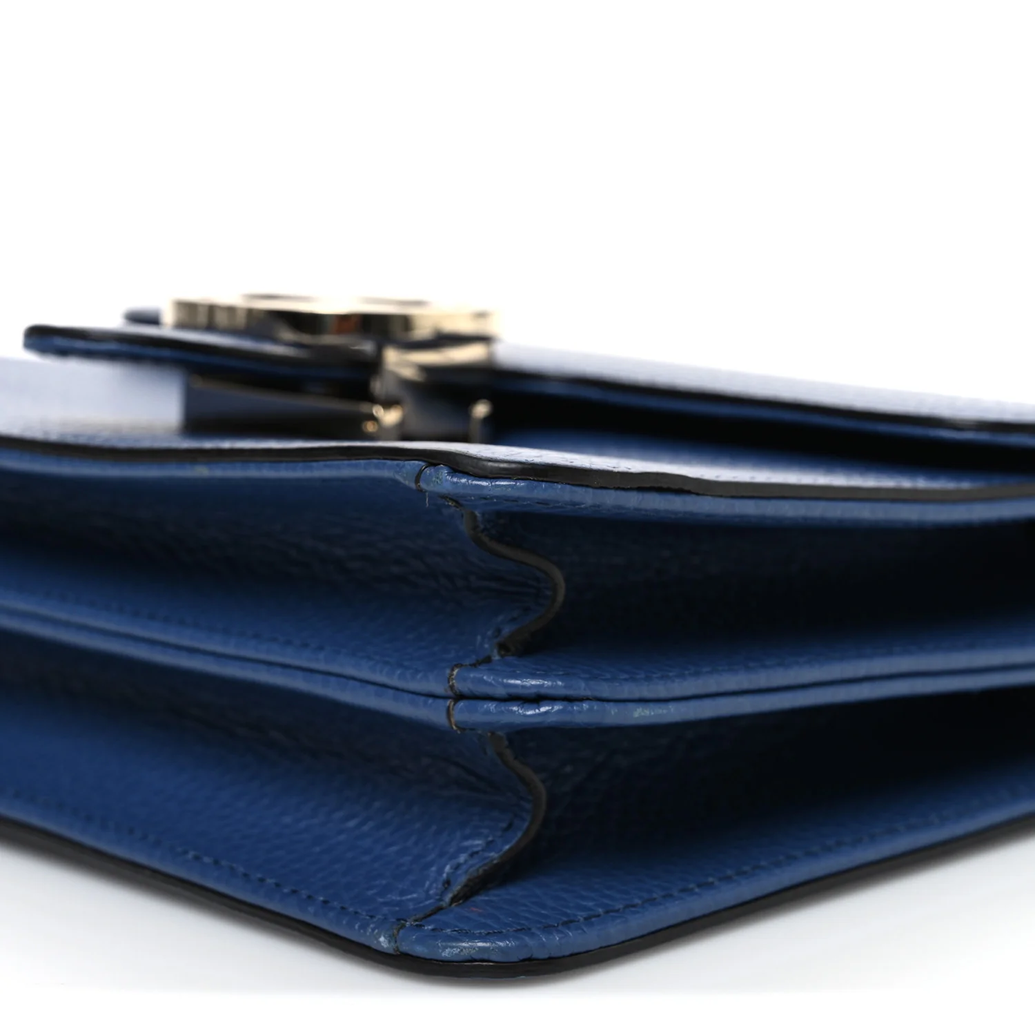 Dollar Calfskin Small Interlocking G Shoulder Bag Caspian - Image 10
