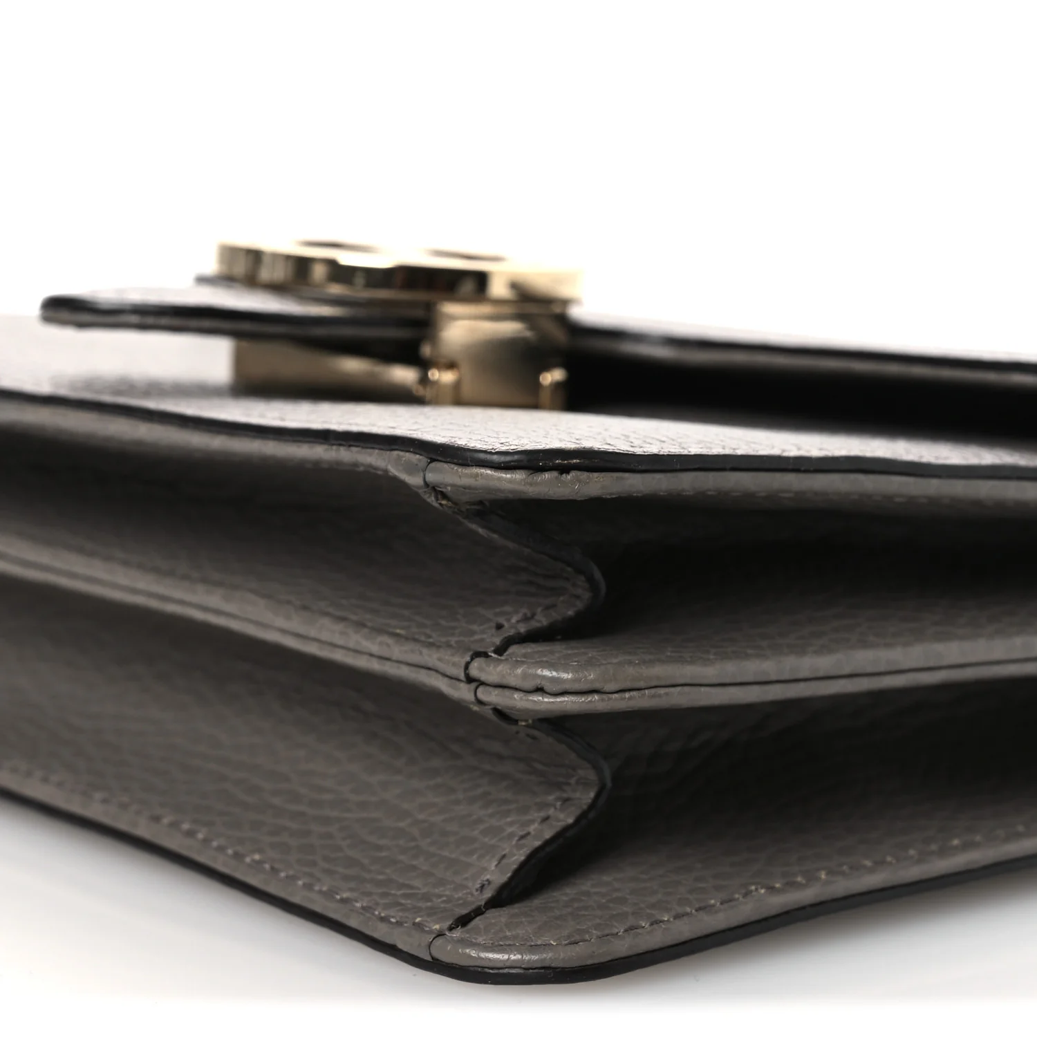 Dollar Calfskin Small Interlocking G Shoulder Bag Loess - Image 10