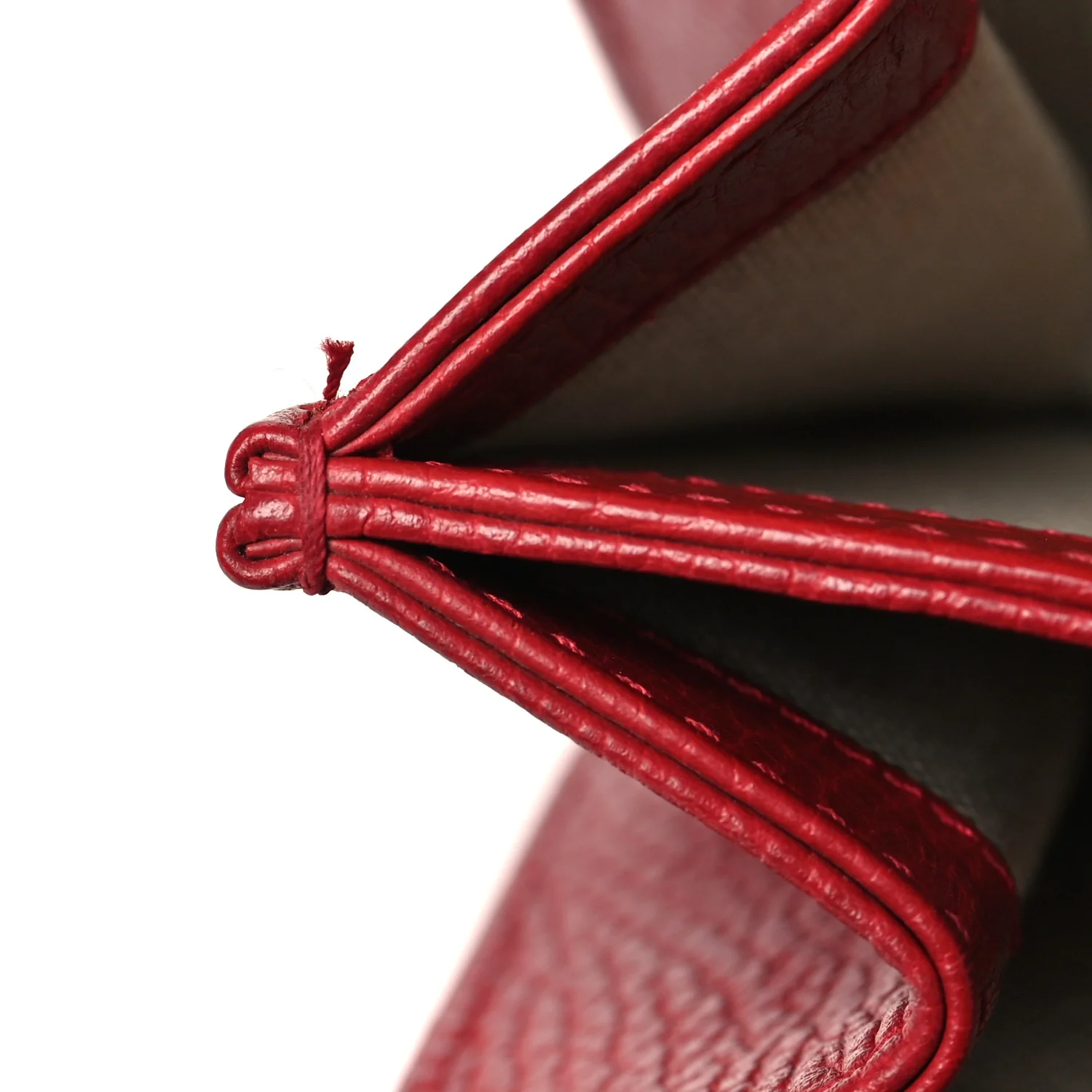 Dollar Calfskin Small Interlocking G Shoulder Bag Red - Image 11