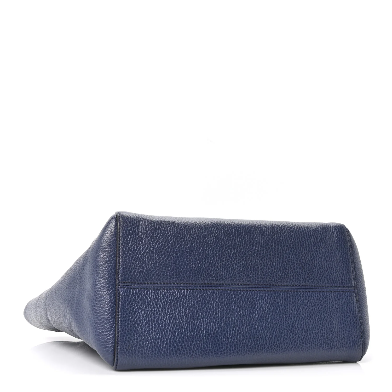 Dollar Calfskin Small Swing Tote Classic Marine Deep Cobalt - Image 4