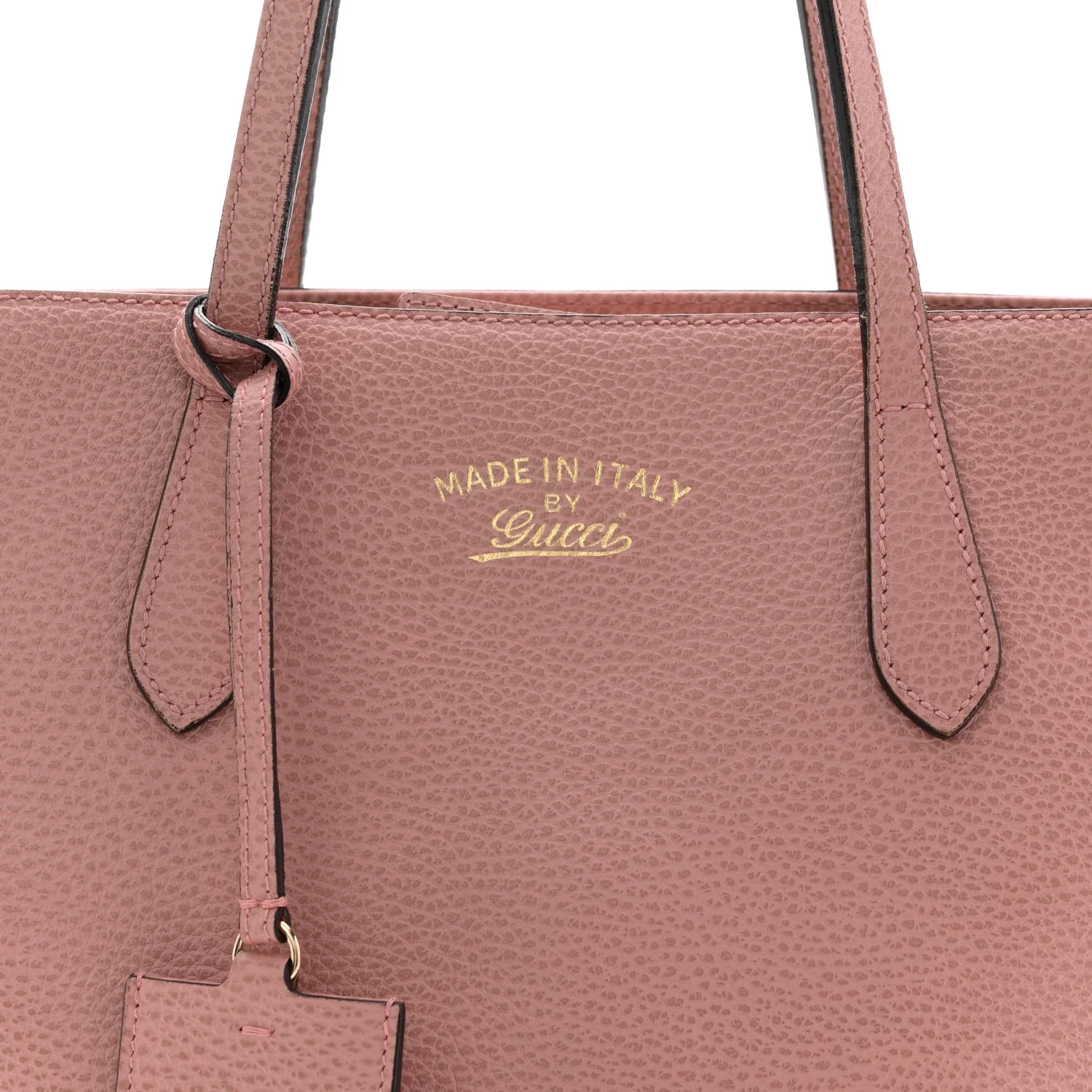 Dollar Calfskin Small Swing Tote Soft Pink - Image 7