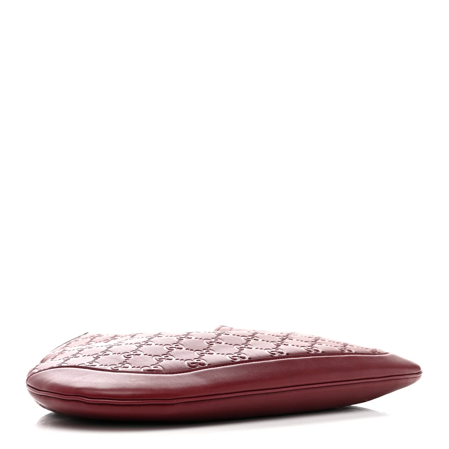 GG Calfskin Embossed B Medium Shoulder Bag Rose Ancora - Image 4