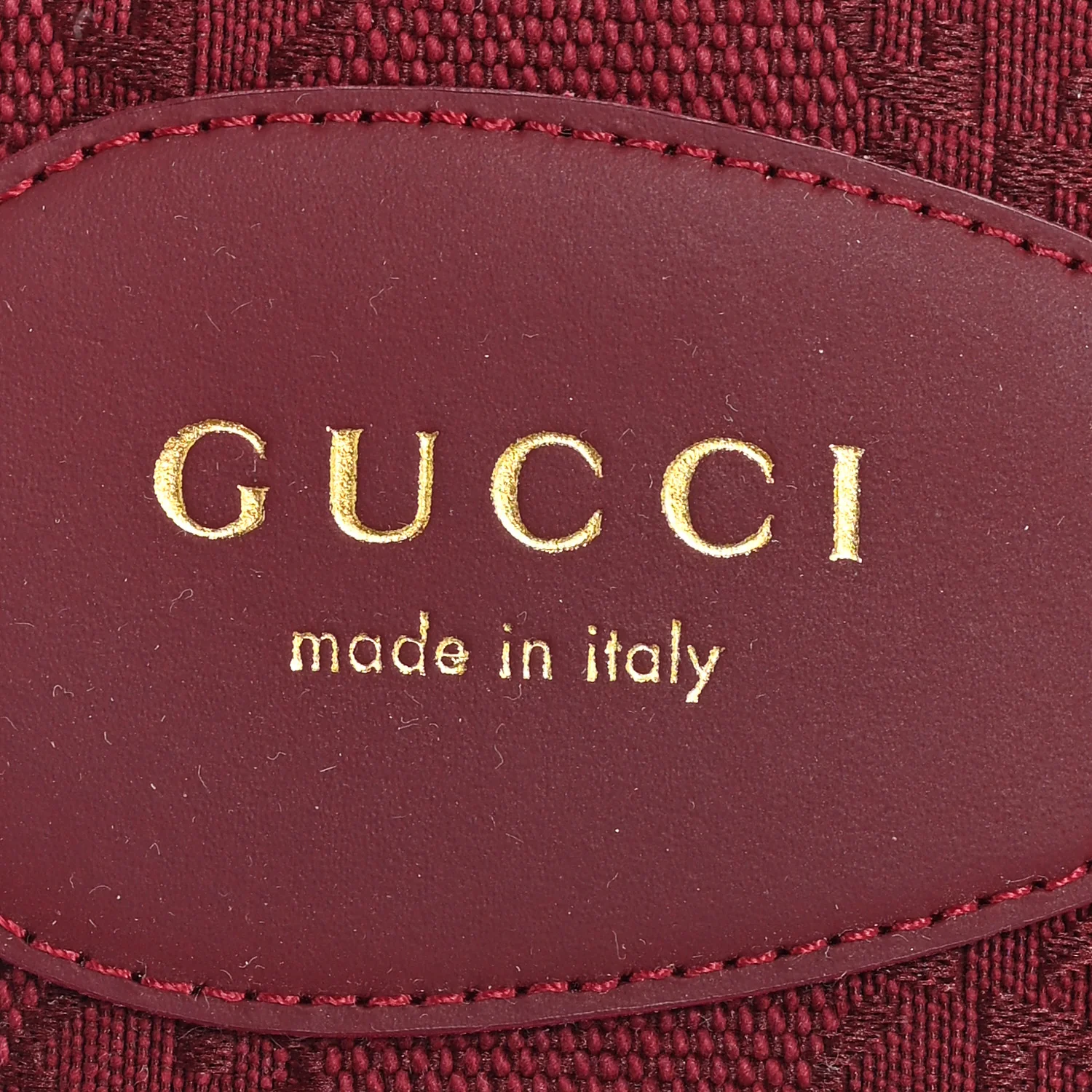 GG Canvas Interlocking G Cut Out Slide Sandals 37.5 Rosso Ancora - Image 8