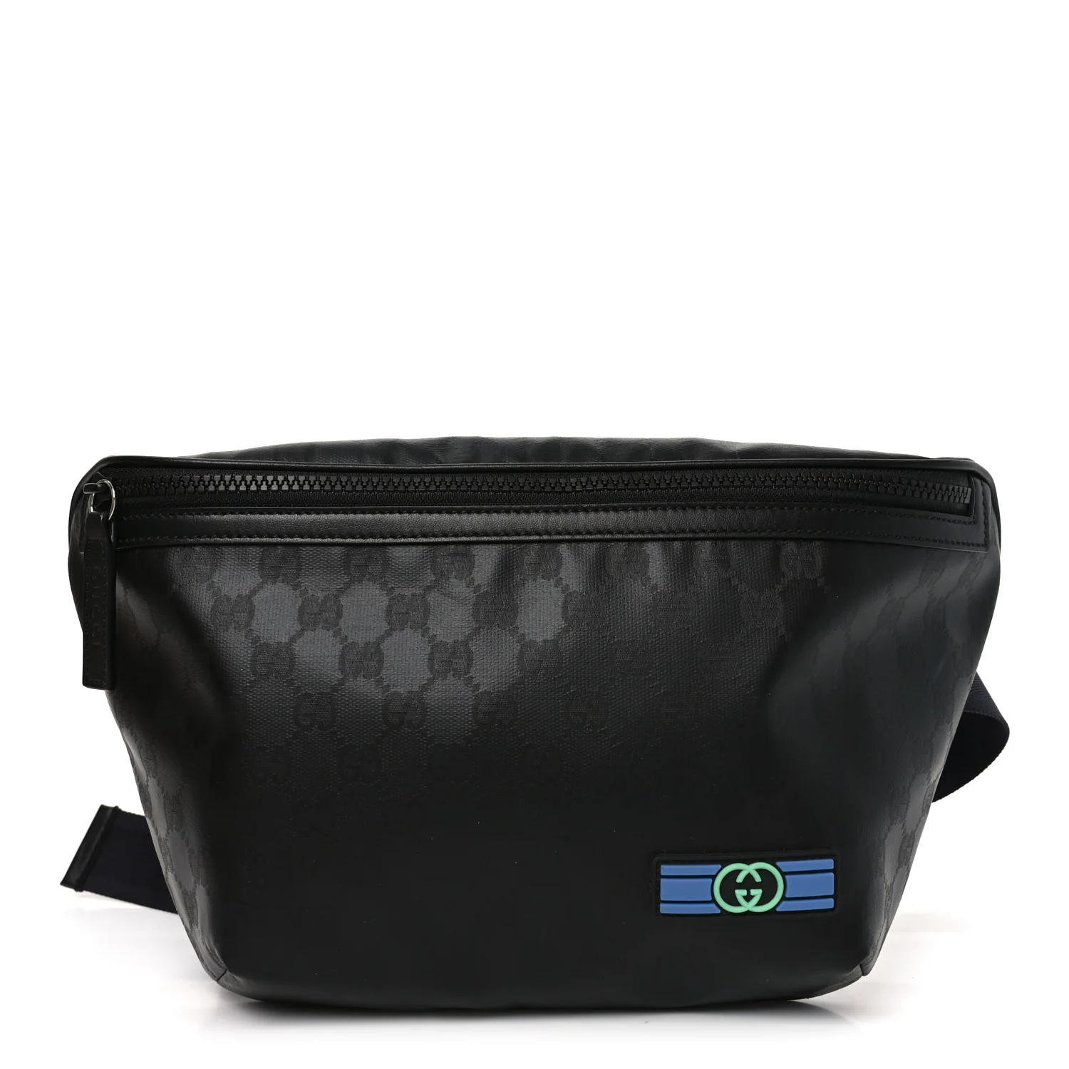 GG Monogram Belt Bag Black