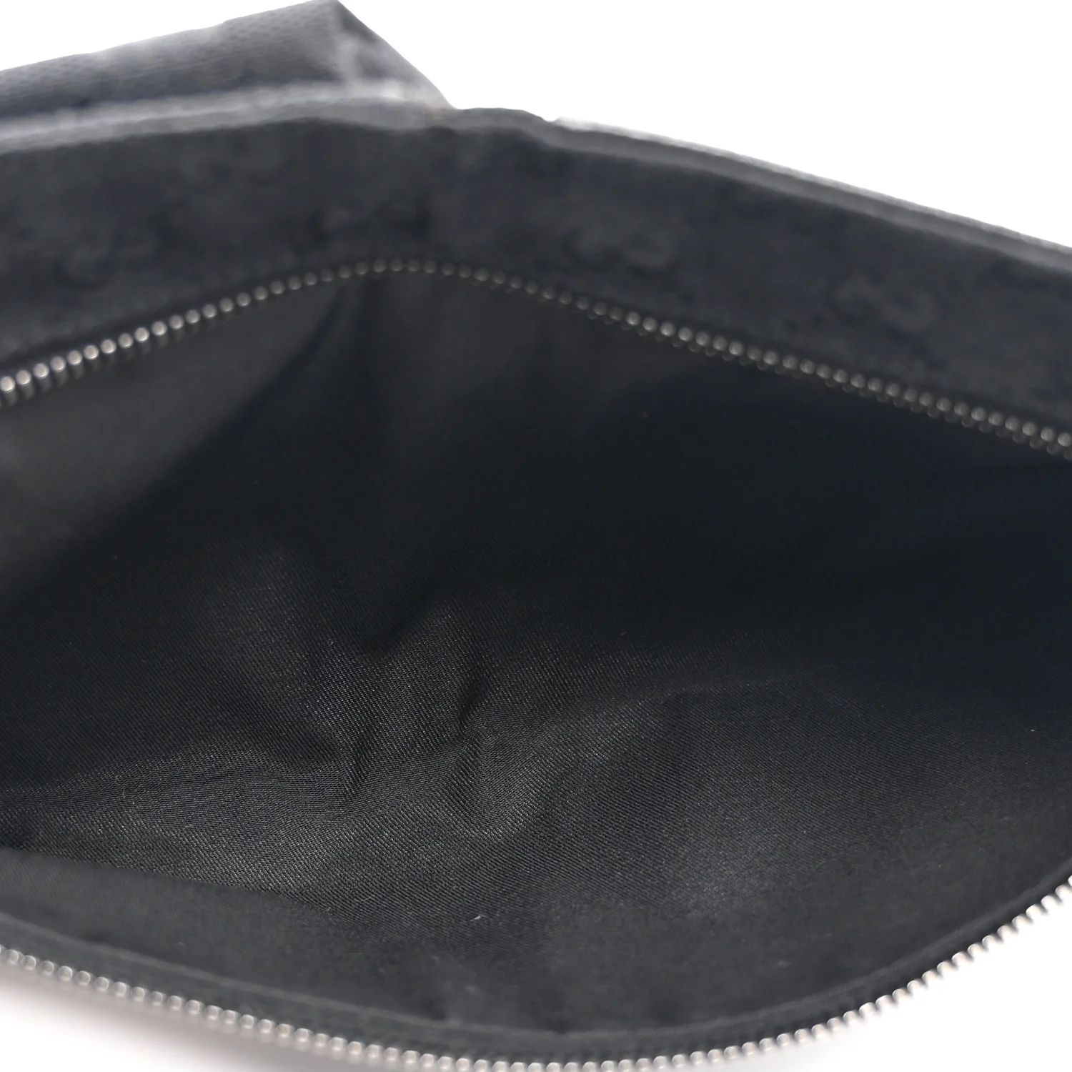 GG Monogram Double Pocket Belt Bag Black - Image 5