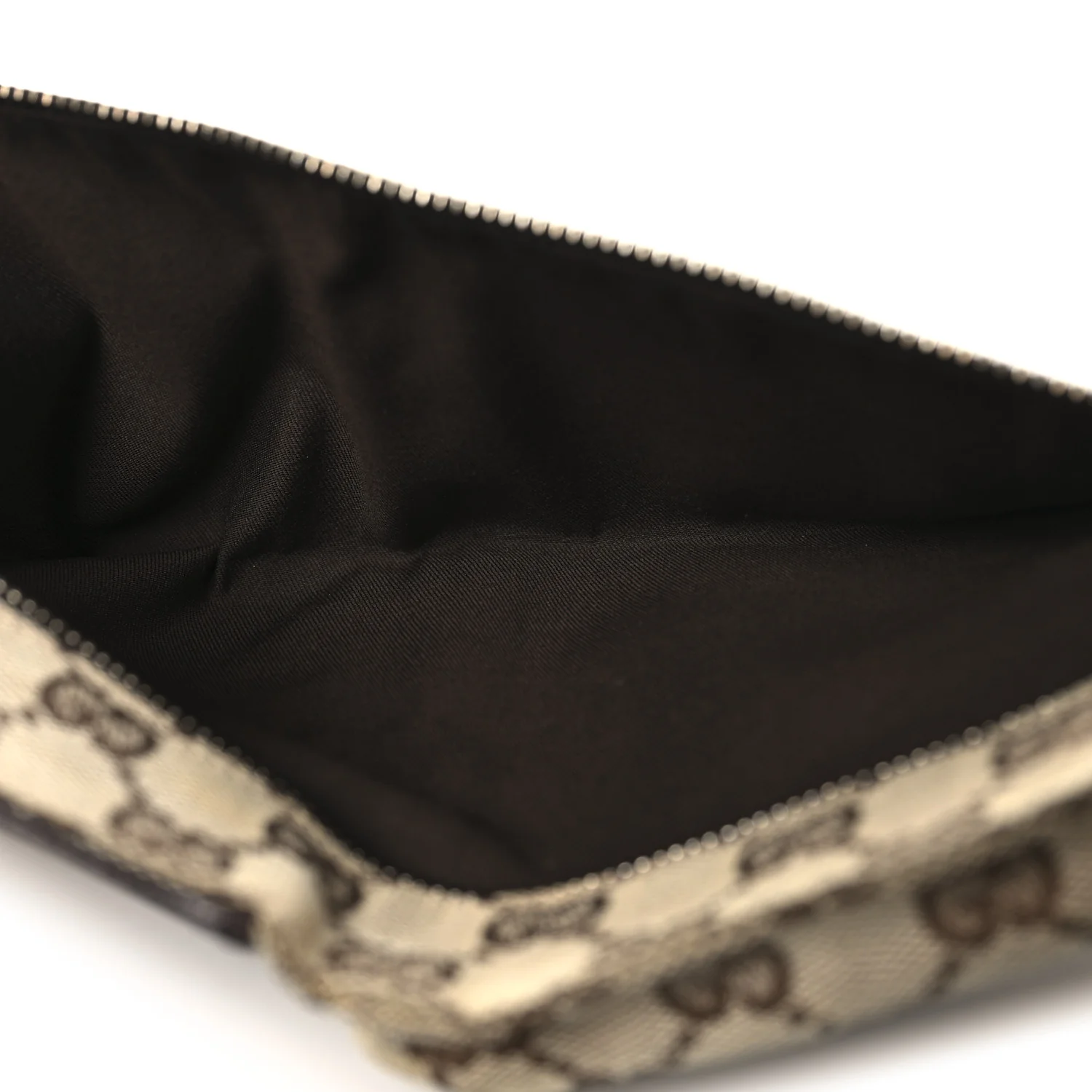 GG Monogram Double Pocket Belt Bag Dark Brown - Image 5