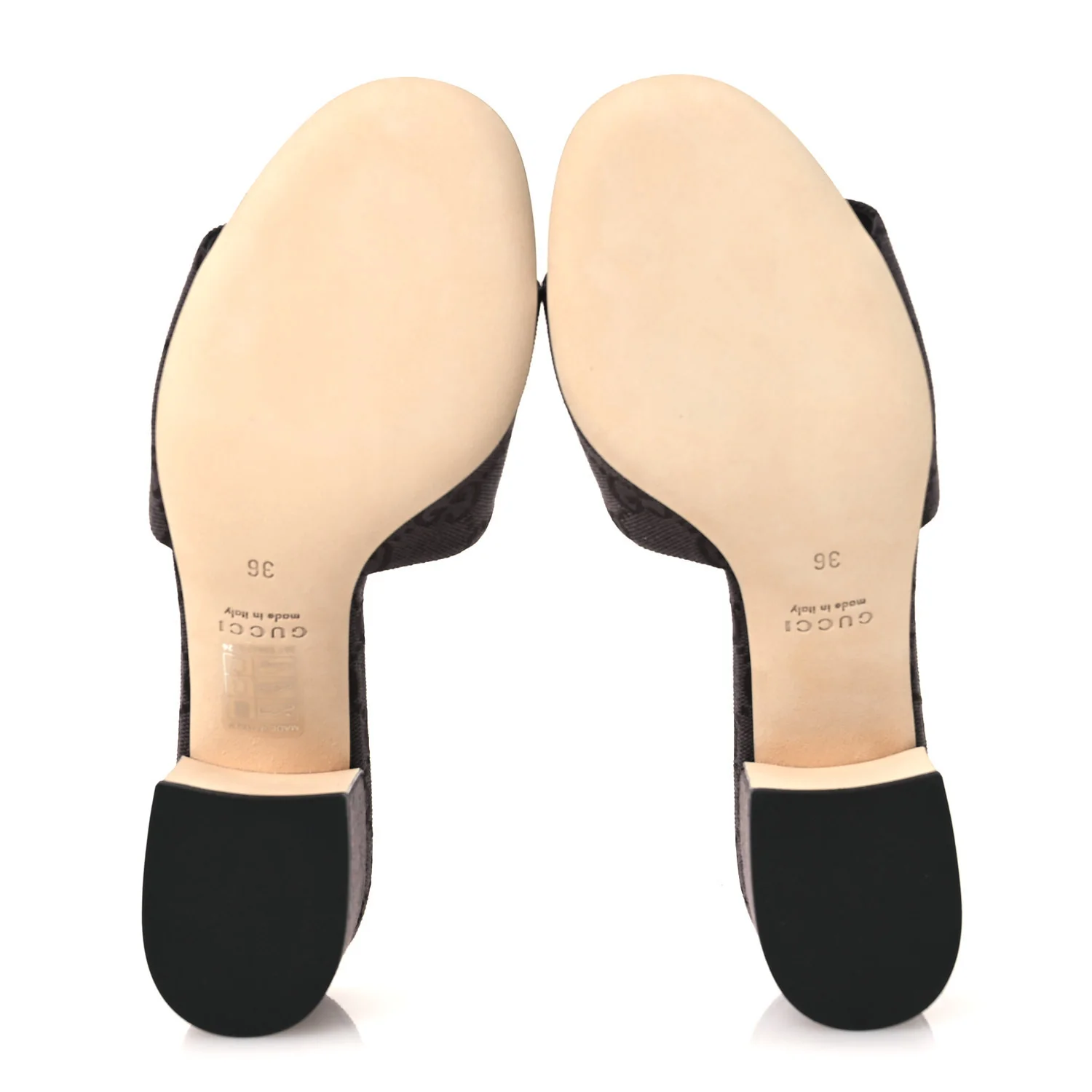 GG Monogram Horsebit Slide Sandals 36 Dark Brown - Image 7