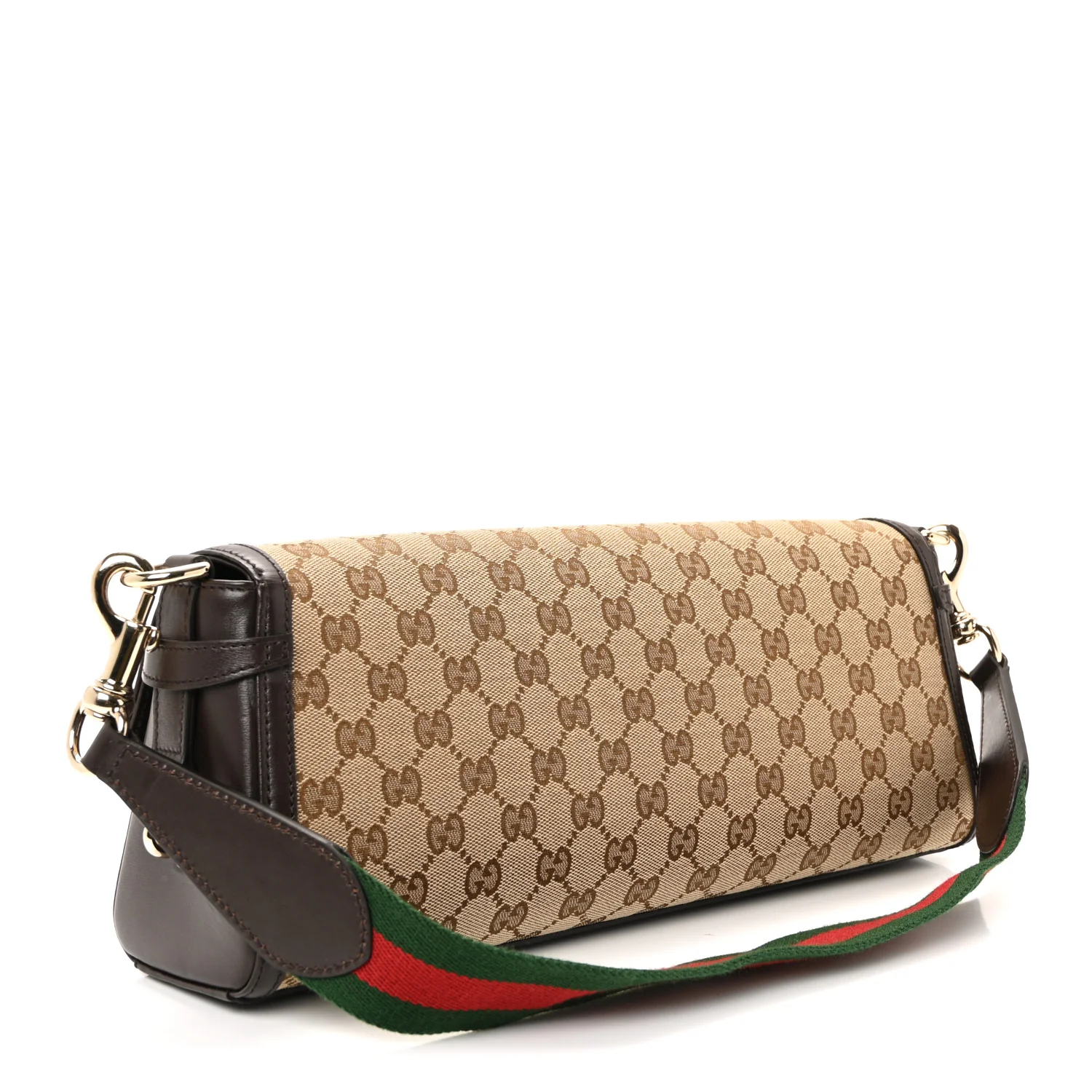 GG Monogram Medium Luce Shoulder Bag Beige Ebony - Image 4