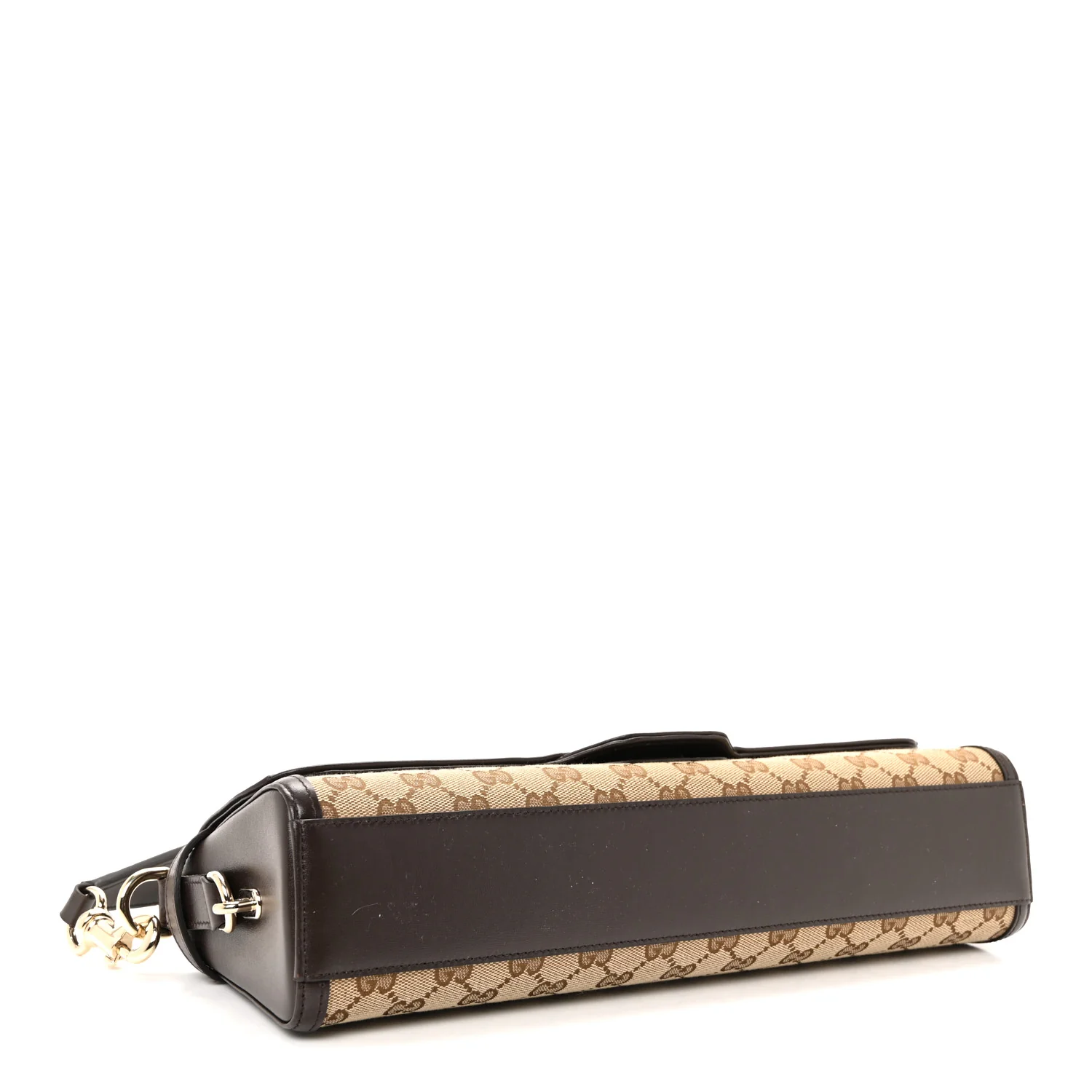 GG Monogram Medium Luce Shoulder Bag Beige Ebony - Image 7