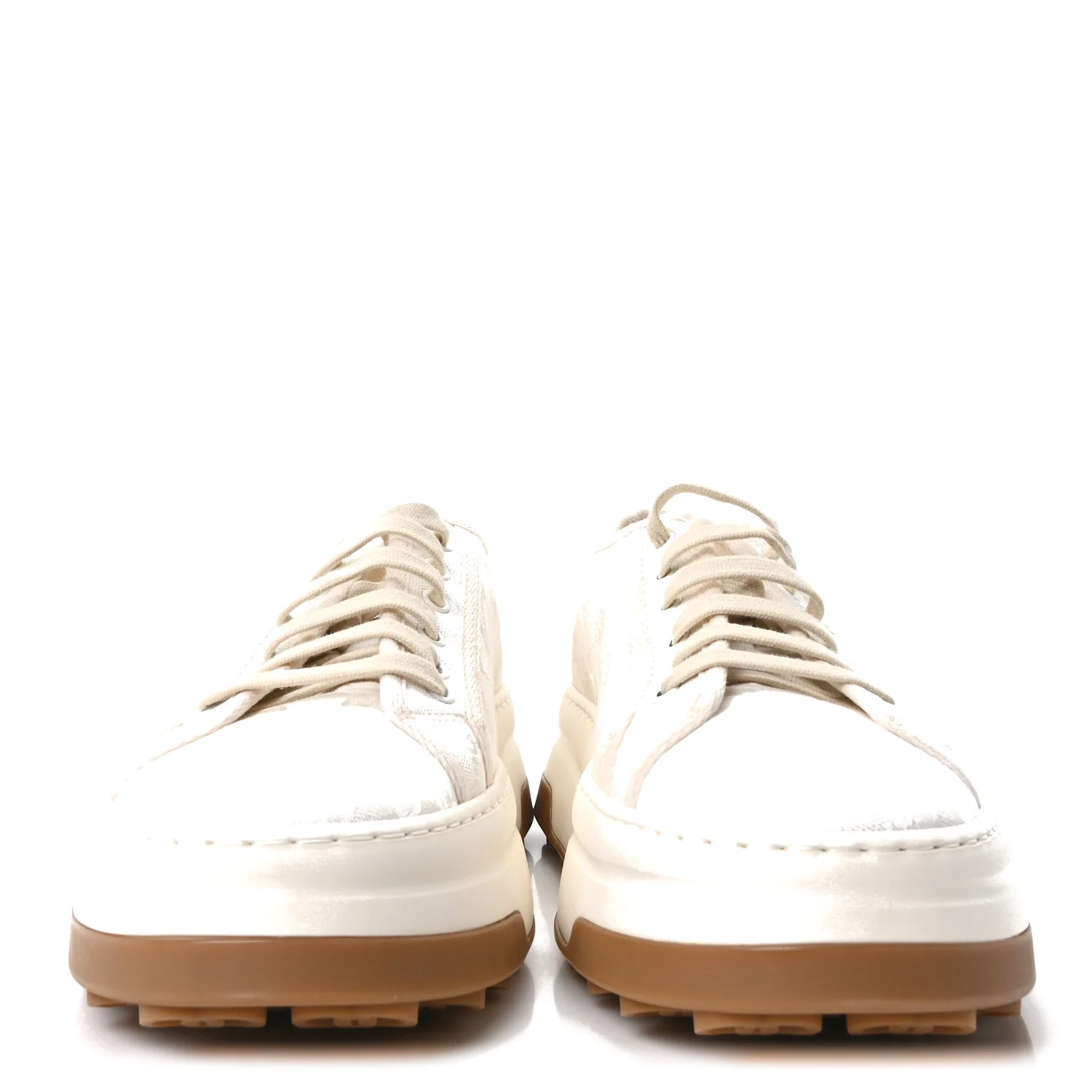 GG Monogram Mens 1977 Tennis Platform 52mm Sneakers 11 Great White Mystic White - Image 3