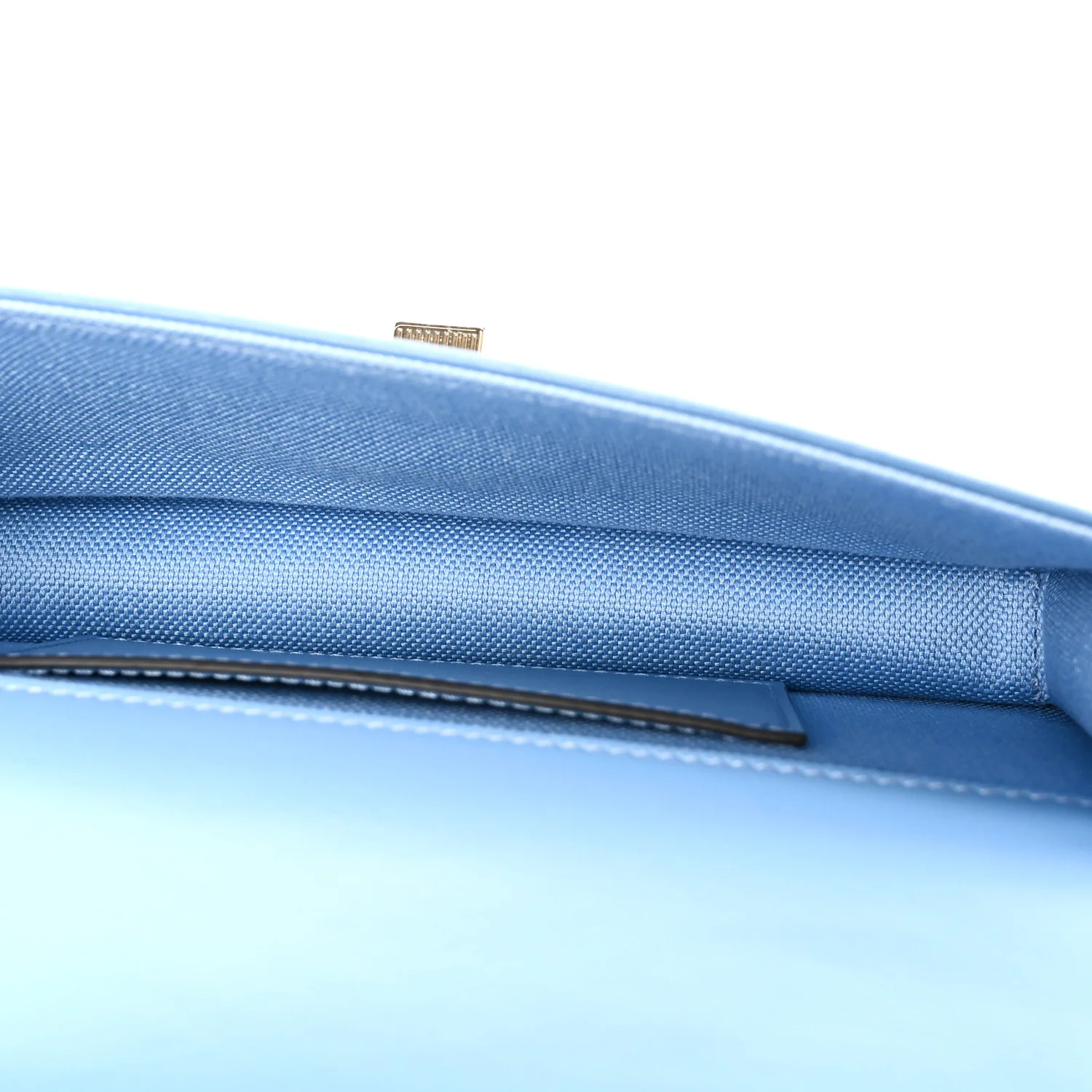 GG Monogram Scratch Lux Calfskin Mini Luce Shoulder Bag Blue - Image 5