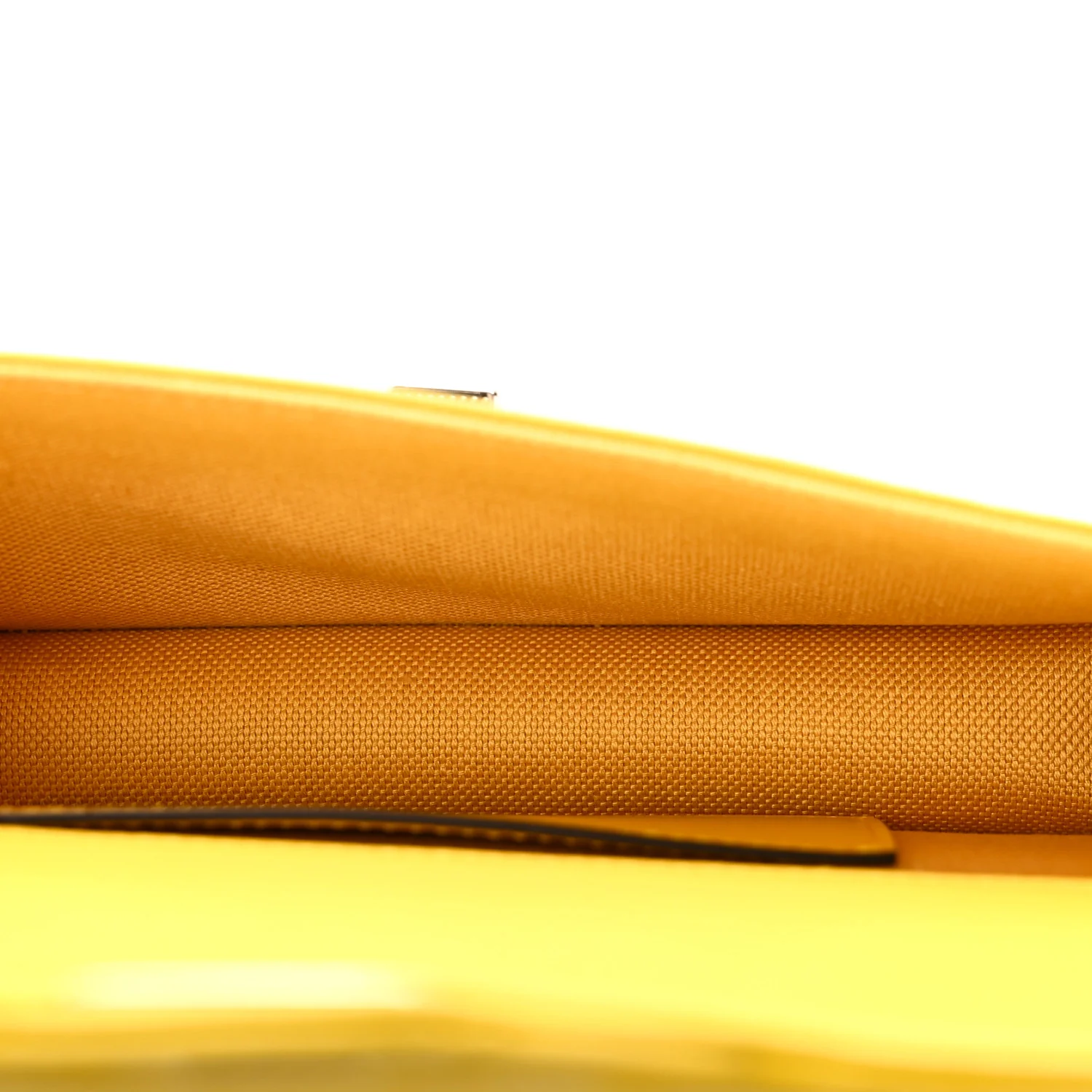 GG Monogram Textured Dollar Calfskin Mini Luce Shoulder Bag Yellow - Image 5