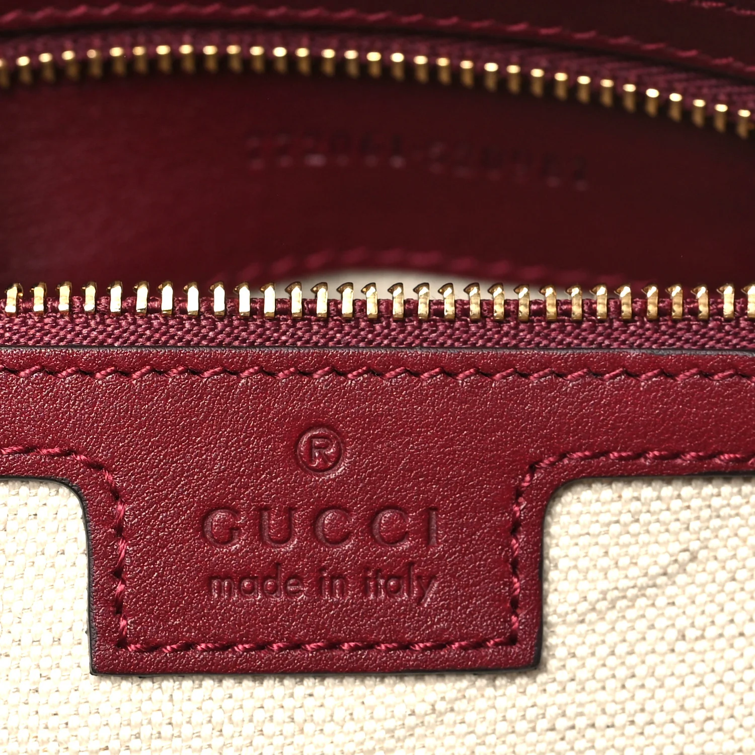 GG Monogram Textured Dollar Calfskin Web Small Ophidia Top Handle Bowler Bag Rosso Ancora - Image 6