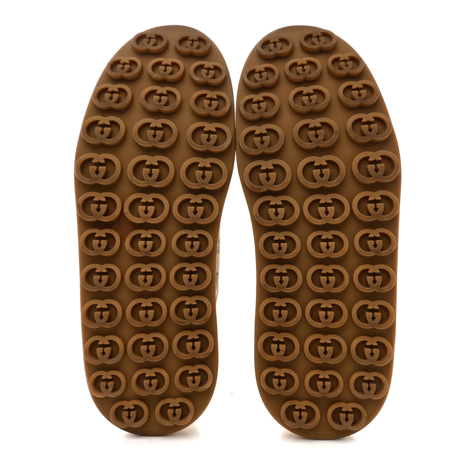 GG Monogram Womens 1977 Tennis Platform 52mm Sneakers 39 Beige Ebony Mystic White - Image 6
