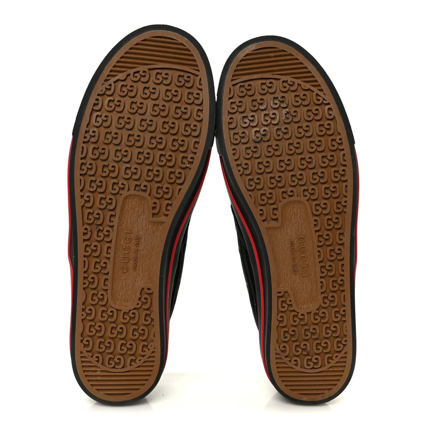 GG Nylon Mens 1977 Tennis Slip On Sneakers 8.5 Black - Image 6