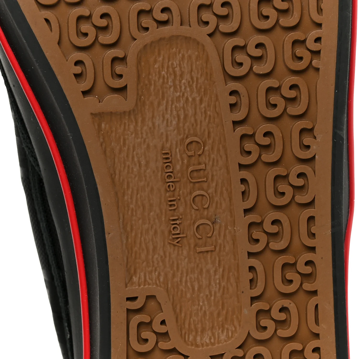 GG Nylon Mens 1977 Tennis Slip On Sneakers 8.5 Black - Image 8
