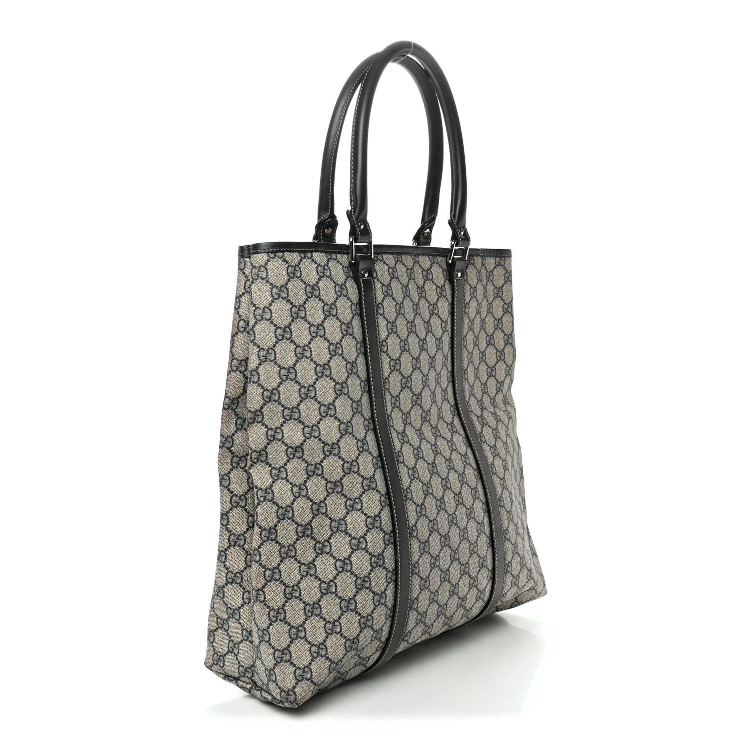 GG Plus Monogram Joy Vertical Tote Navy - Image 3