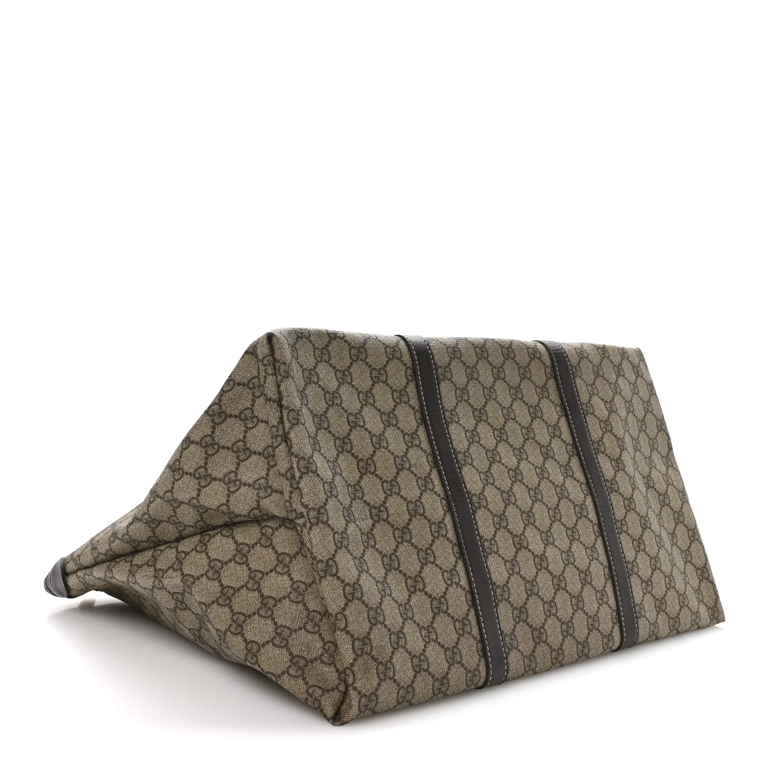 GG Plus Monogram Medium Joy Tote Dark Brown - Image 4