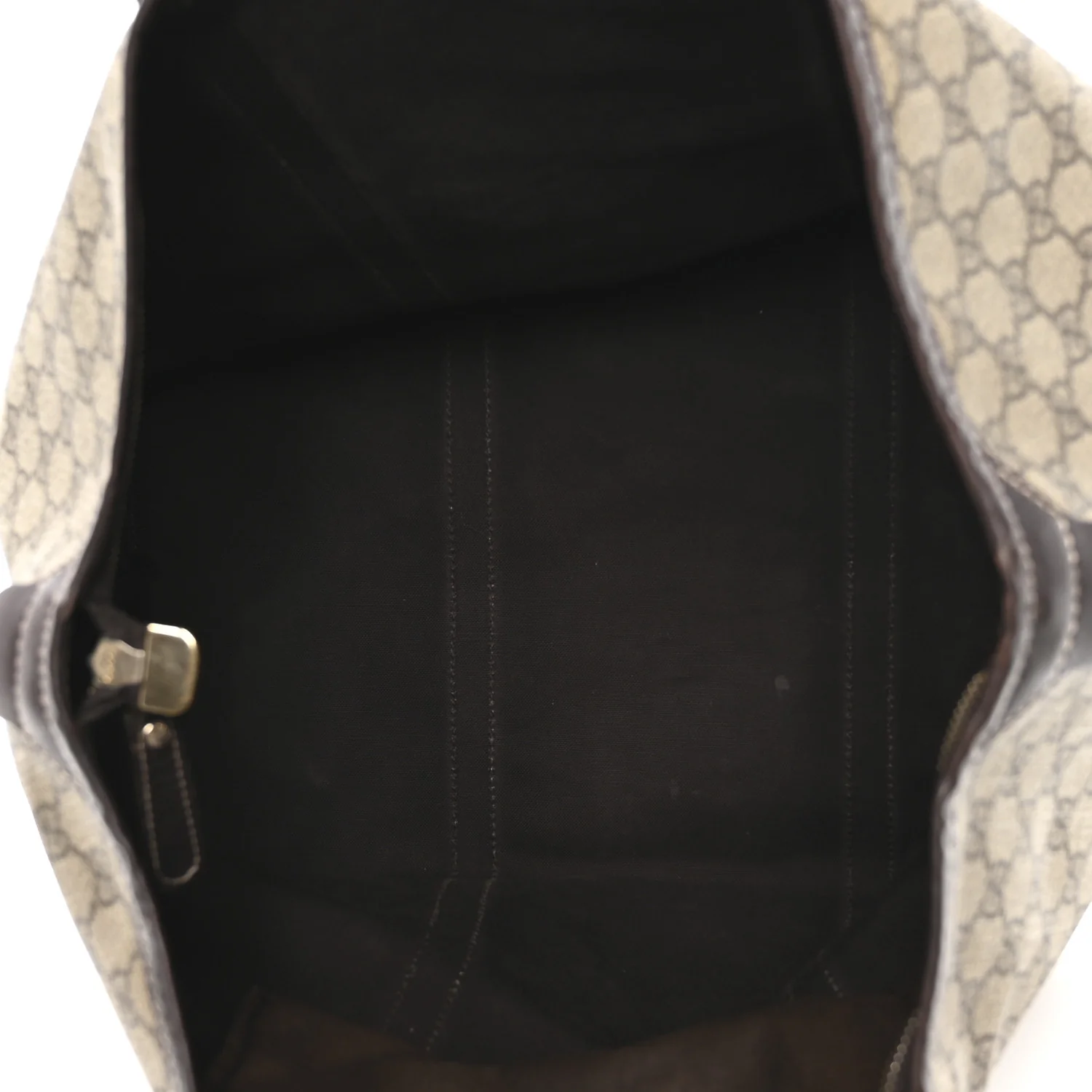 GG Plus Monogram Medium Joy Tote Dark Brown - Image 5