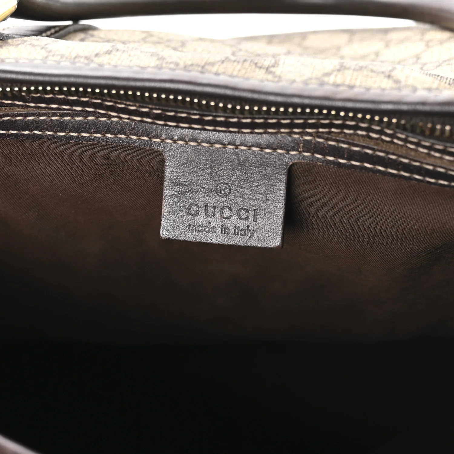 GG Plus Monogram Medium Joy Tote Dark Brown - Image 6