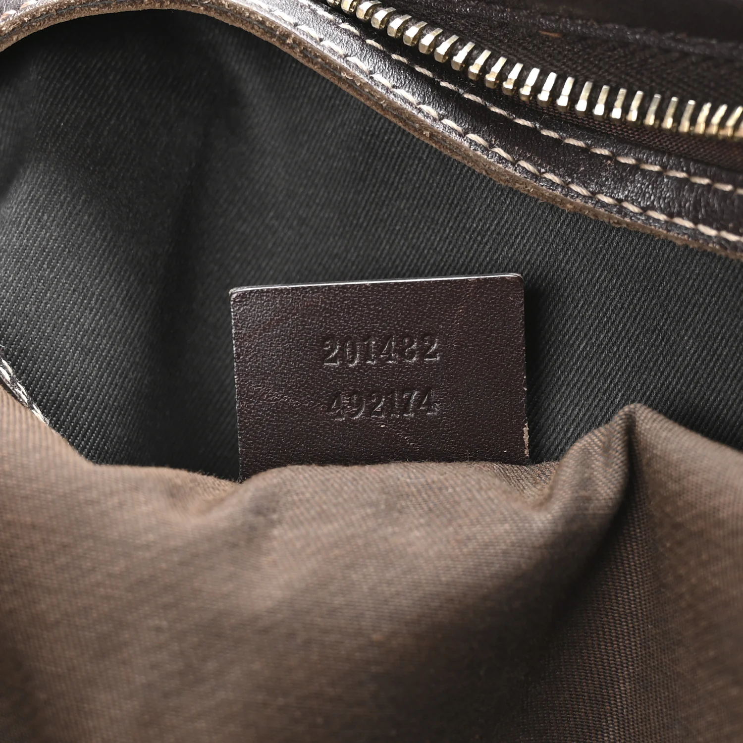 GG Plus Monogram Medium Joy Tote Dark Brown - Image 7