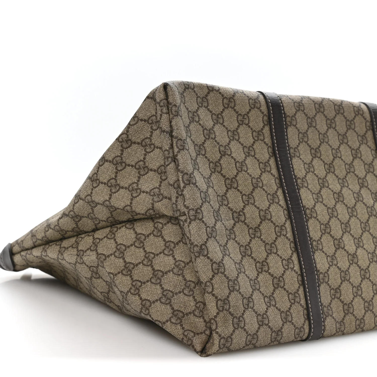 GG Plus Monogram Medium Joy Tote Dark Brown - Image 9