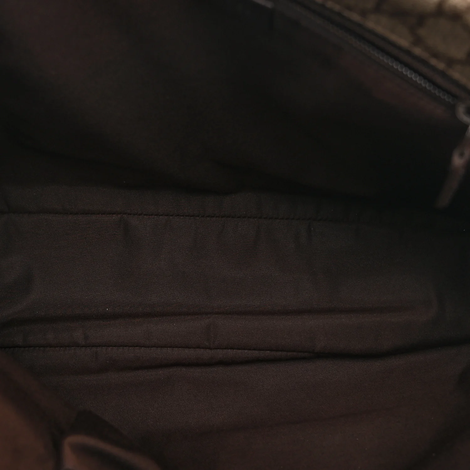 GG Plus Monogram Web Large Flap Messenger Bag Beige Dark Brown - Image 5