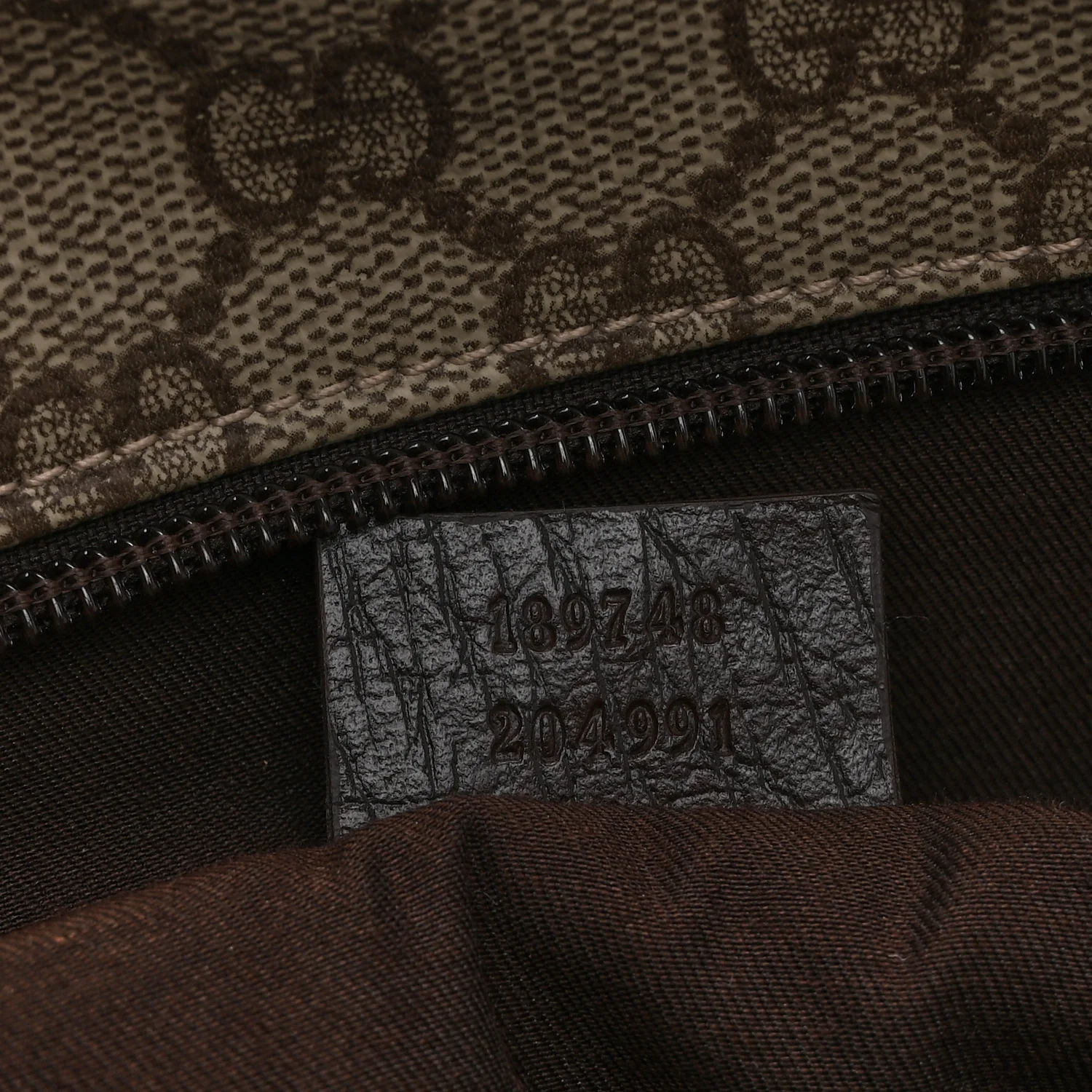 GG Plus Monogram Web Large Flap Messenger Bag Beige Dark Brown - Image 7