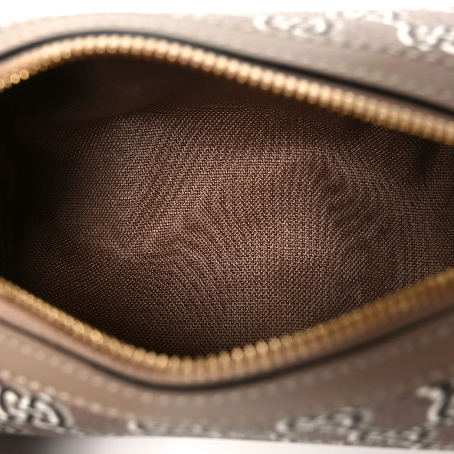 GG Shadow Monogram Mini Shoulder Bag Taupe - Image 4