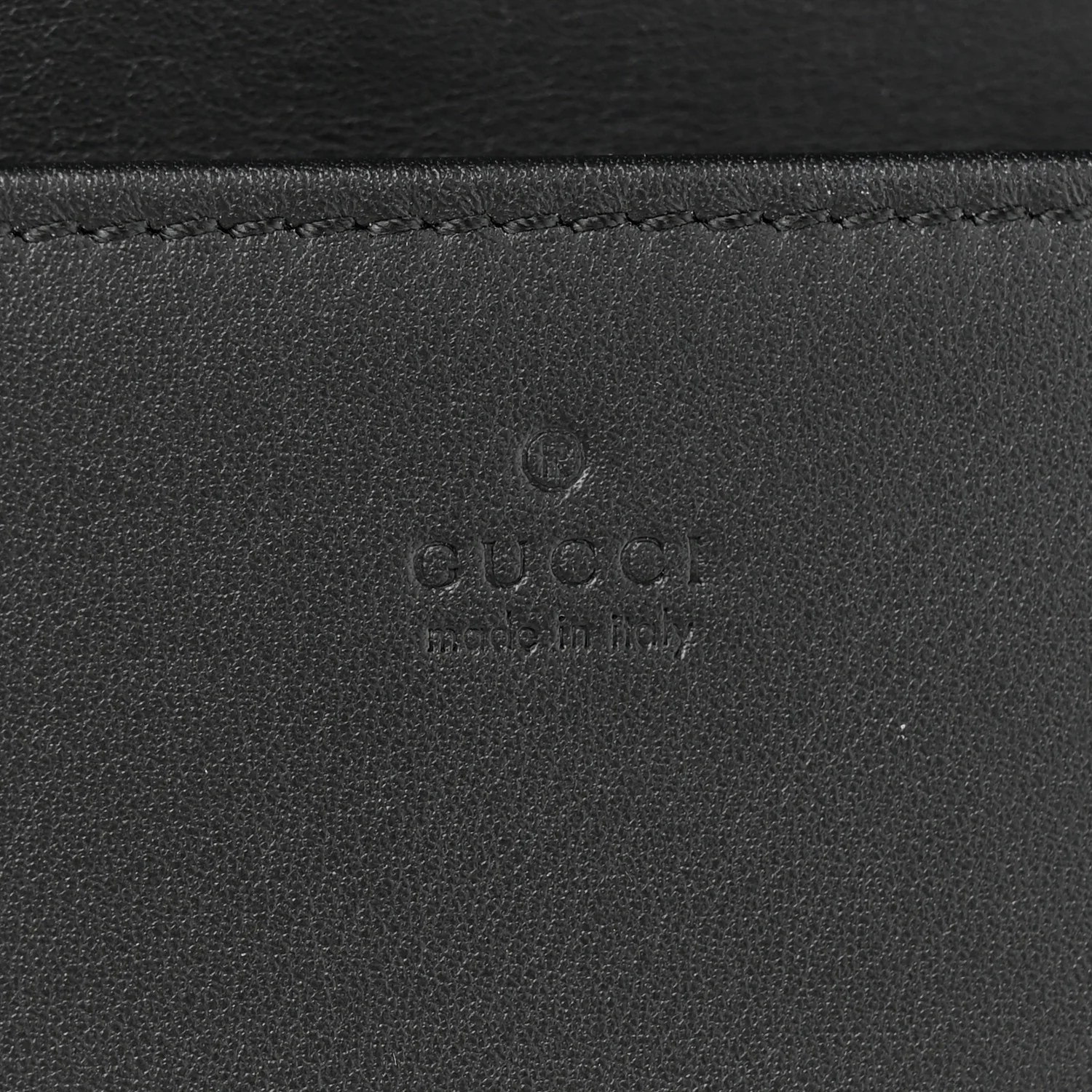 GG Supreme Monogram Azalea Calfskin Horsebit 1955 Wallet On Chain Beige Black - Image 7