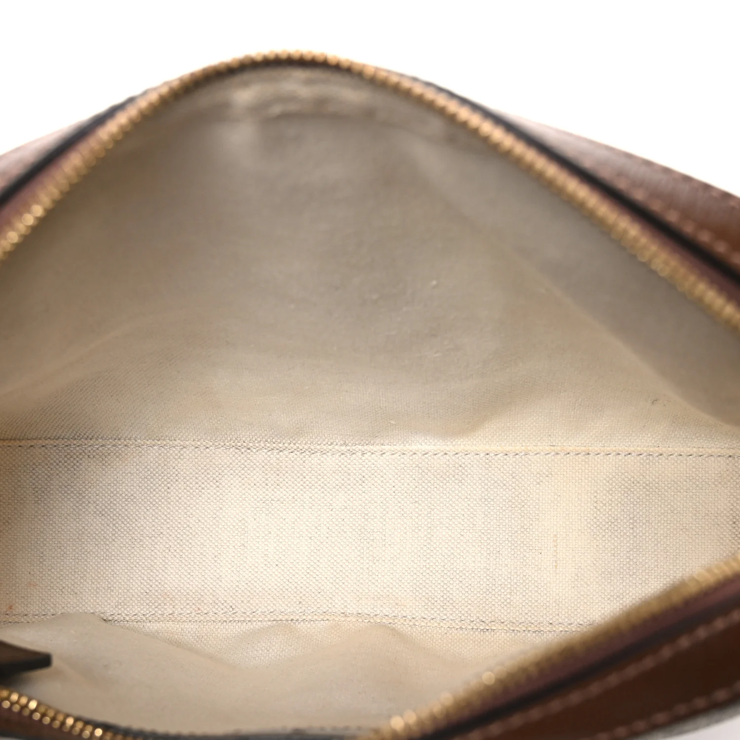 GG Supreme Monogram Azalea Calfskin Retro Interlocking G Messenger Shoulder Bag Beige Ebony Brown Sugar - Image 5