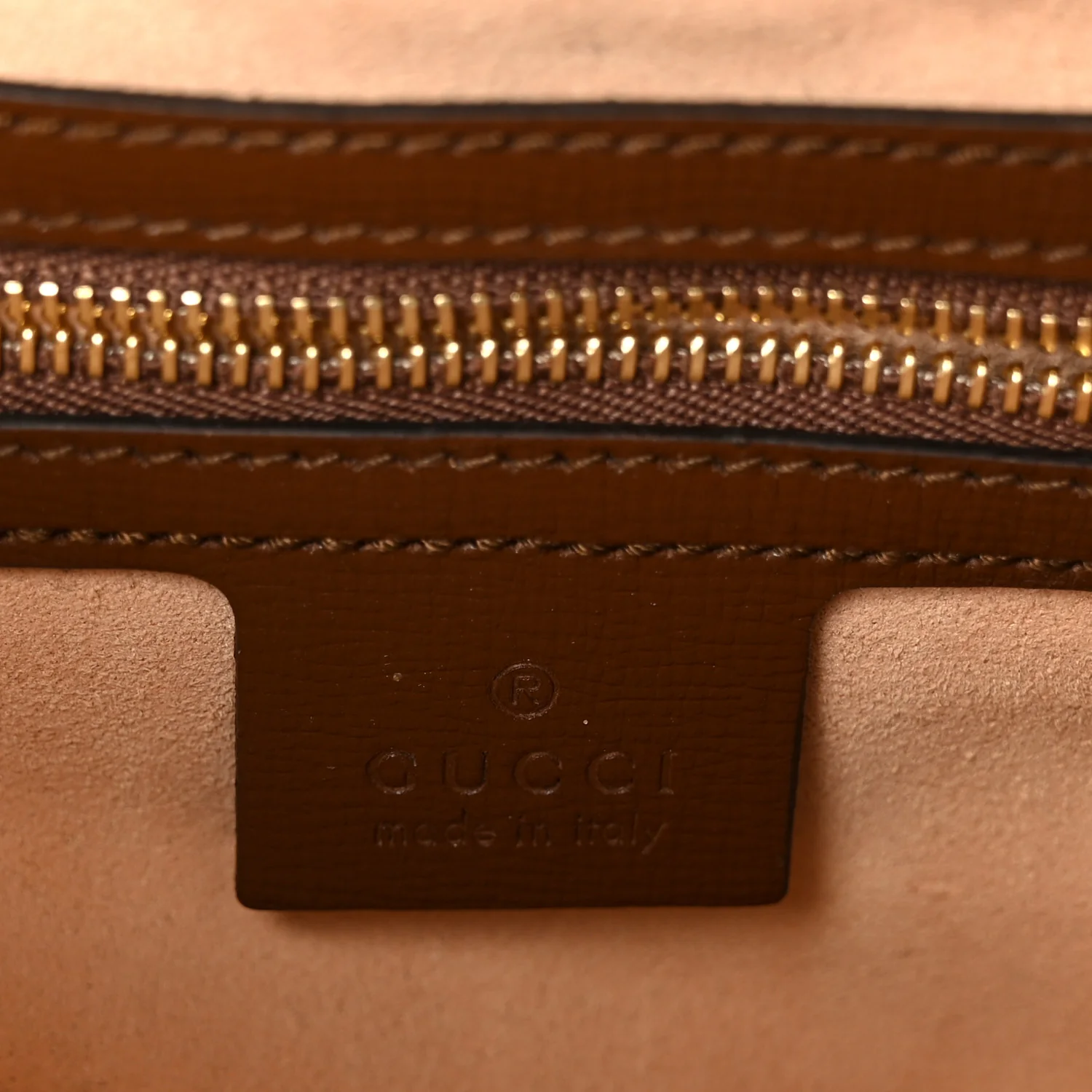 GG Supreme Monogram Azalea Calfskin Web Small Jackie 1961 Hobo Beige Ebony Brown Sugar - Image 6