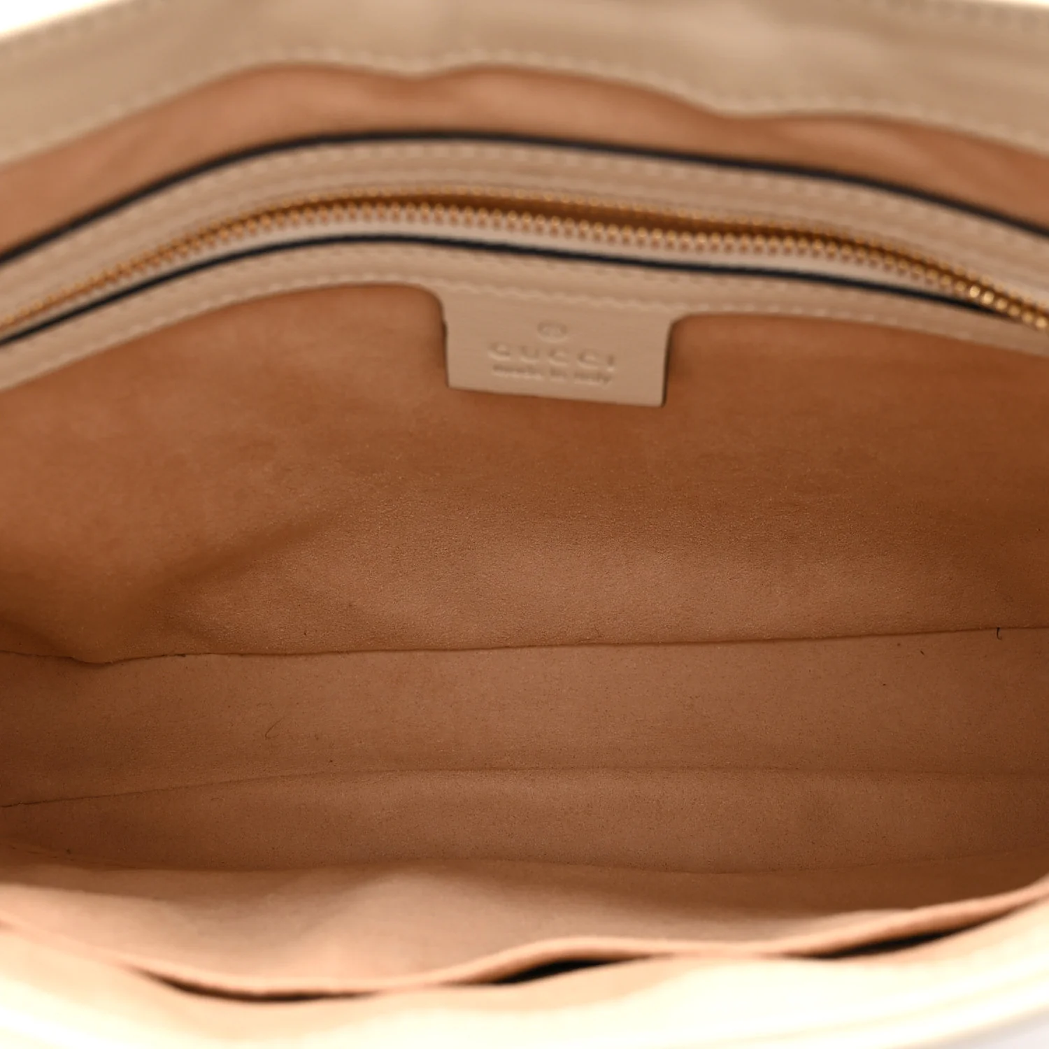GG Supreme Monogram Azalea Calfskin Web Small Jackie 1961 Hobo Beige Ebony Mystic White - Image 5