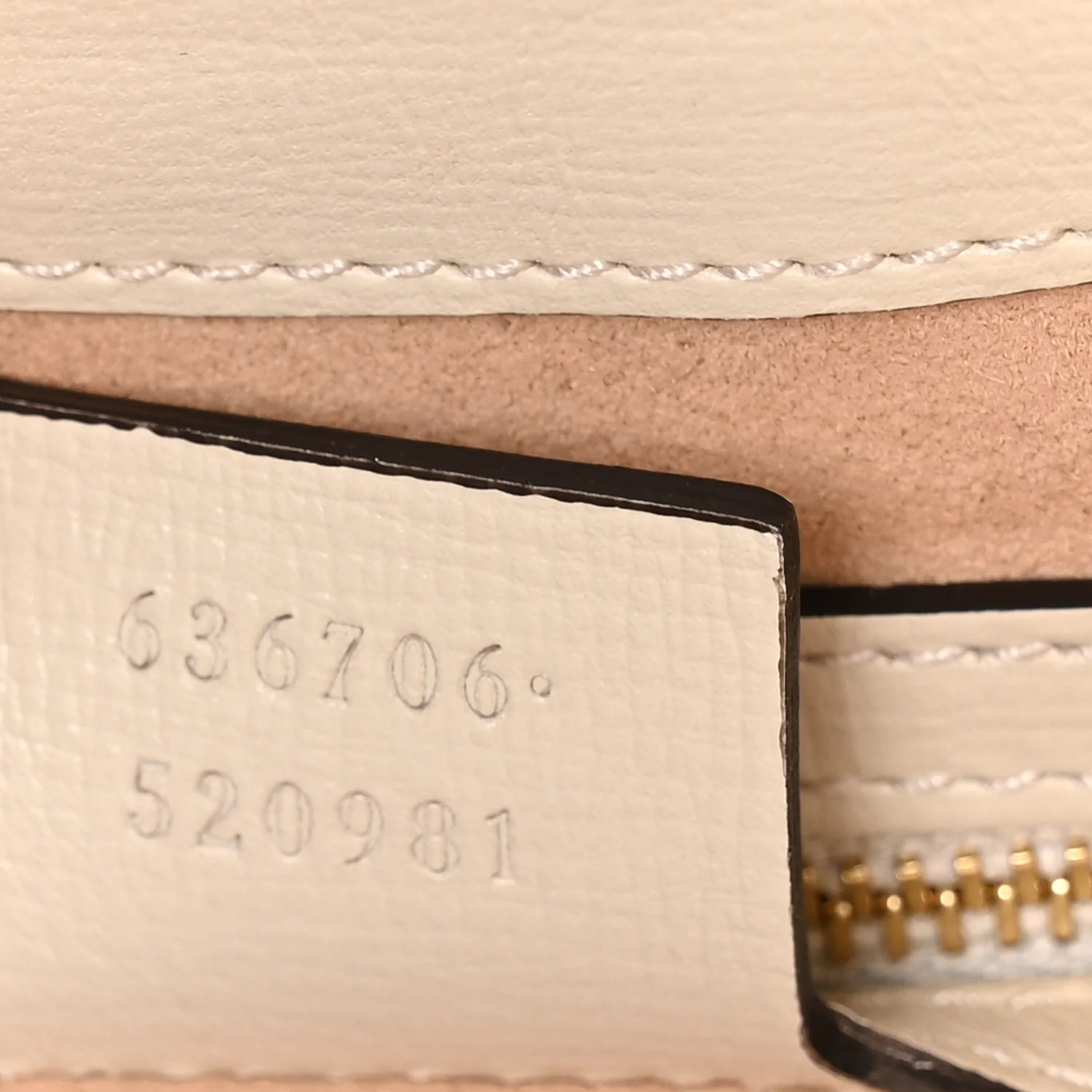 GG Supreme Monogram Azalea Calfskin Web Small Jackie 1961 Hobo Beige Ebony Mystic White - Image 7